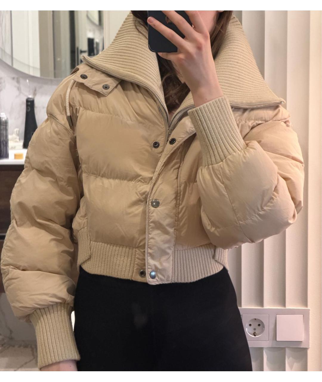 JACQUEMUS Бежевая куртка, фото 5