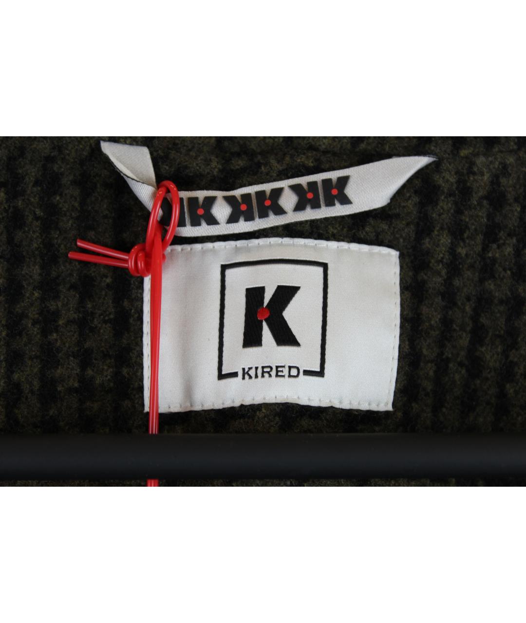 KIRED Зеленые шерстяное пальто, фото 6