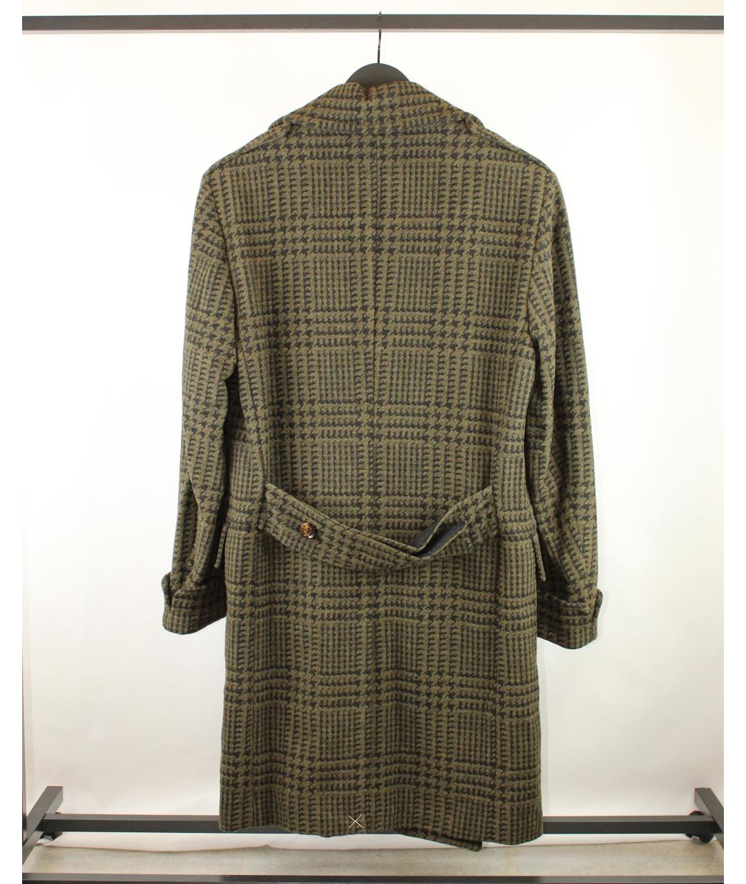 KIRED Зеленые шерстяное пальто, фото 2