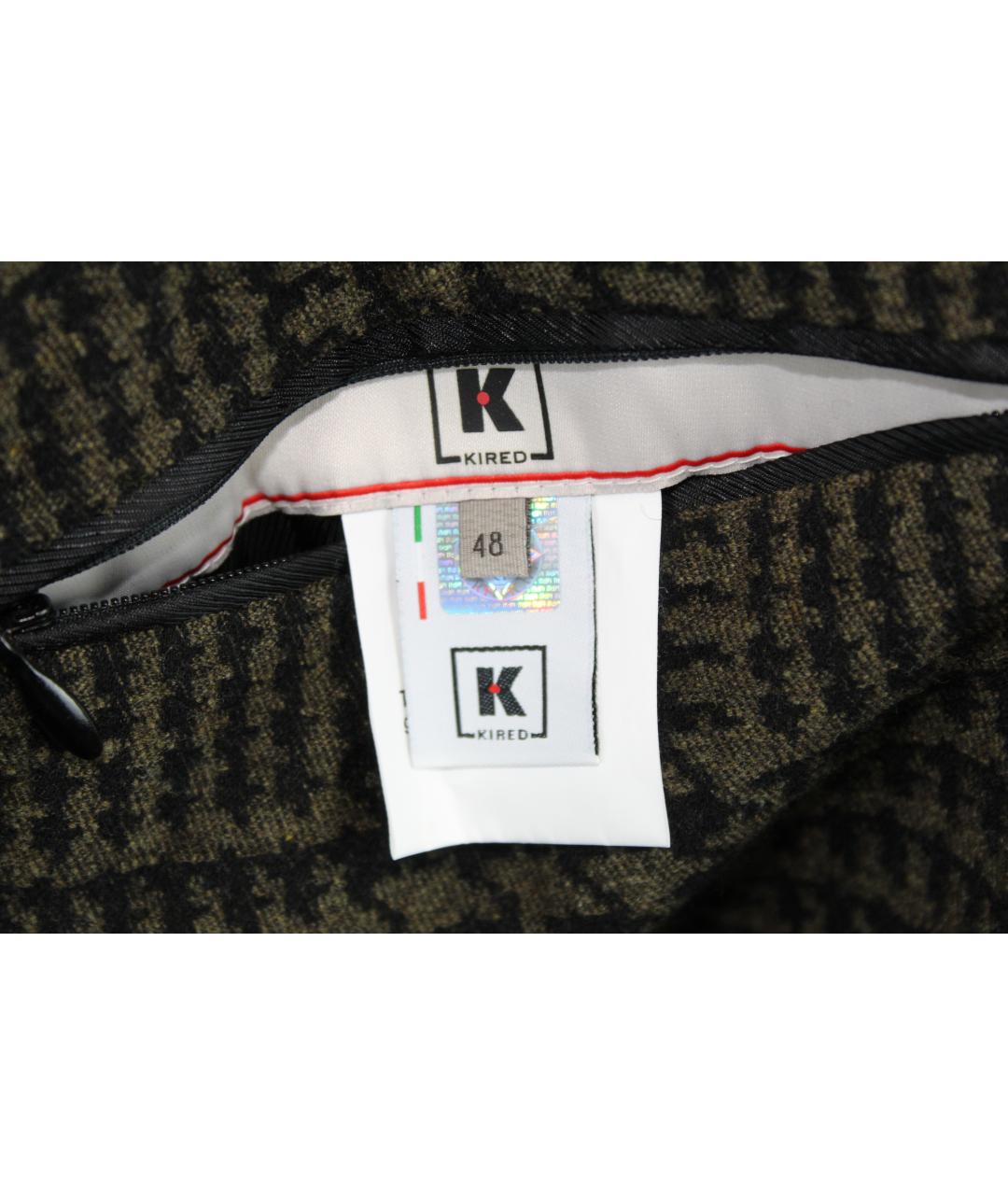 KIRED Зеленые шерстяное пальто, фото 3