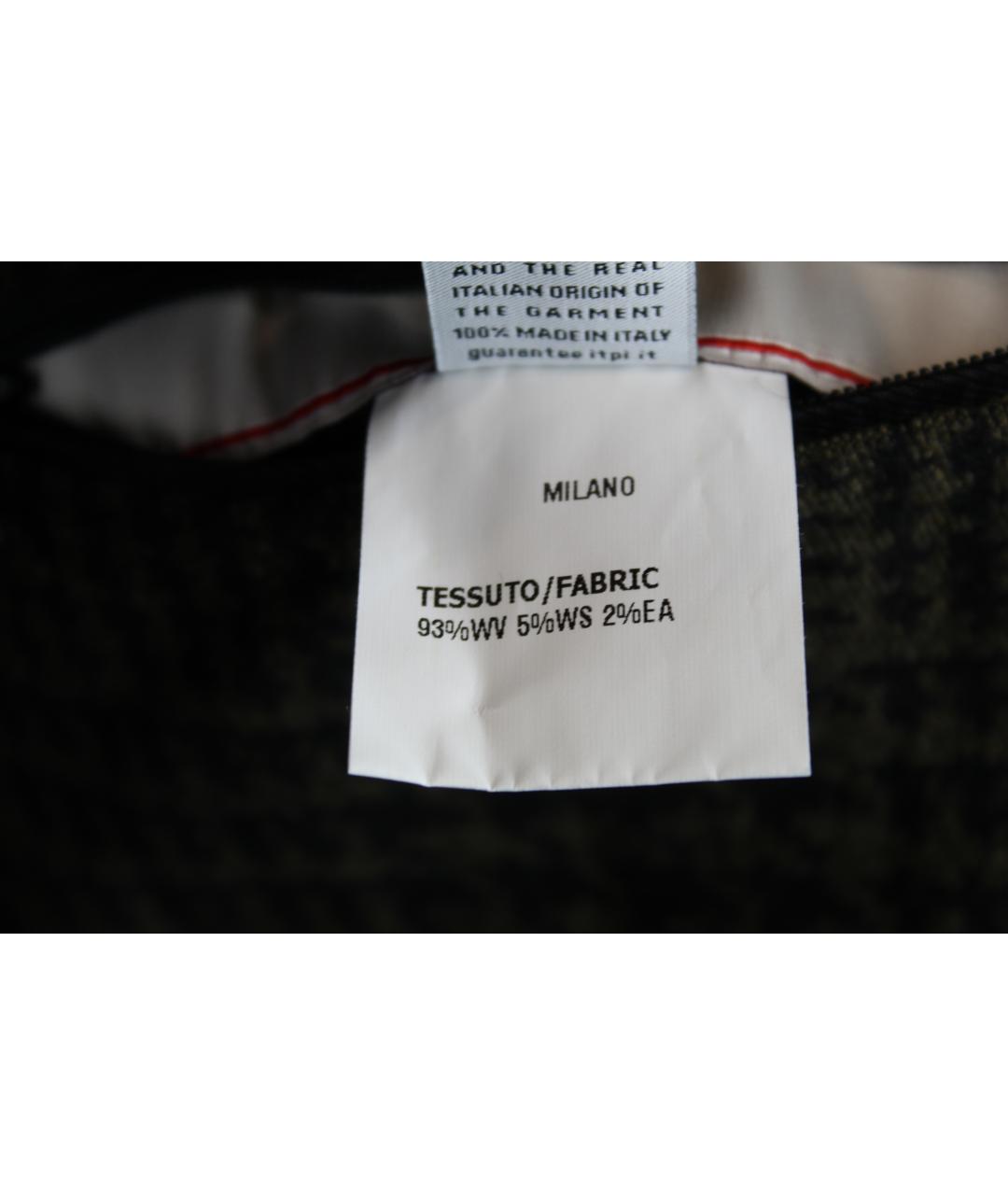 KIRED Зеленые шерстяное пальто, фото 8