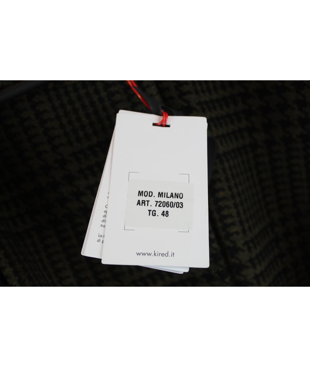 KIRED Зеленые шерстяное пальто, фото 7