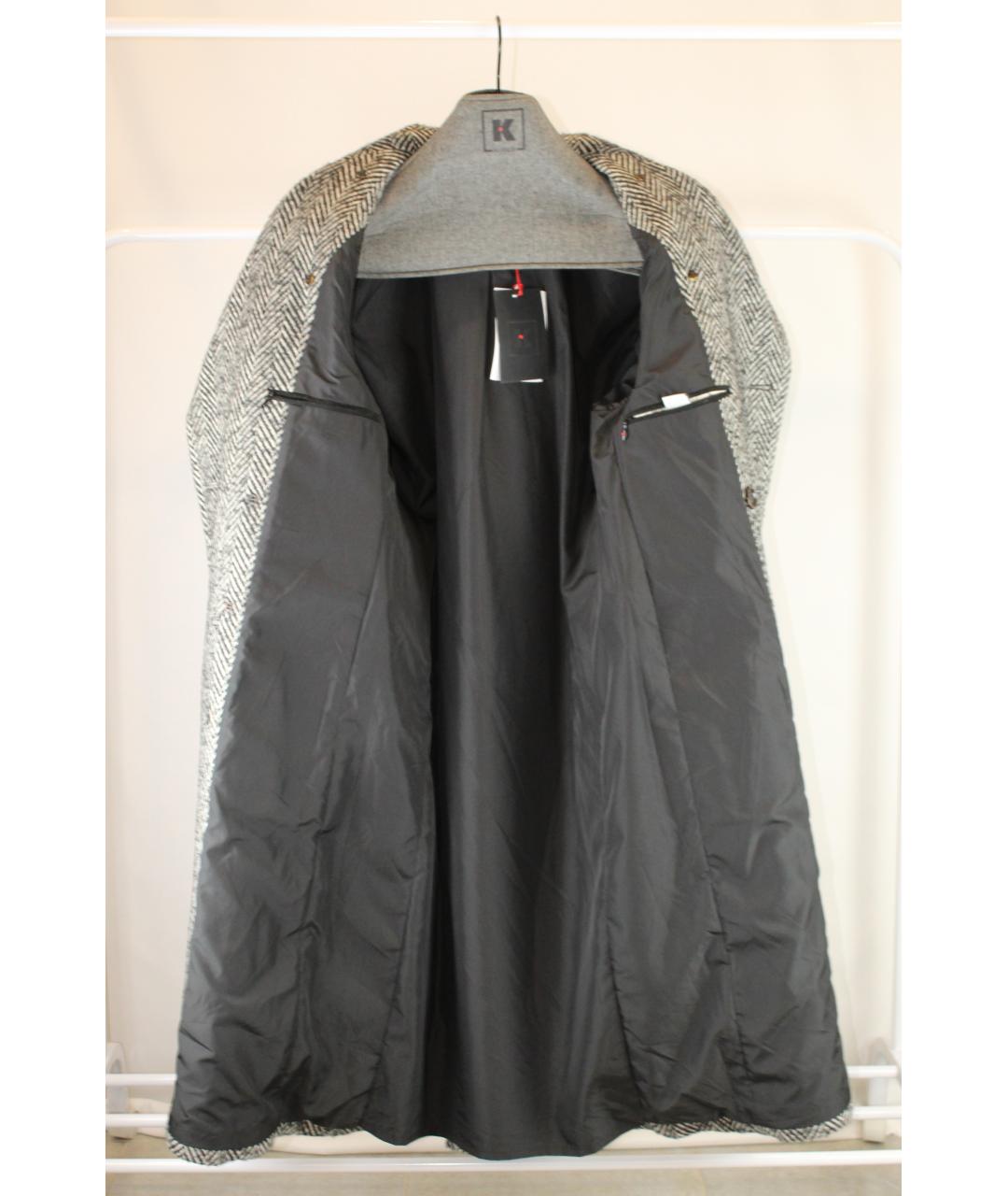 KIRED Серое шерстяное пальто, фото 5