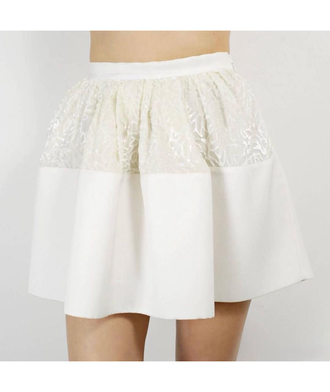 BALENCIAGA Шелковая юбка мини, фото 2