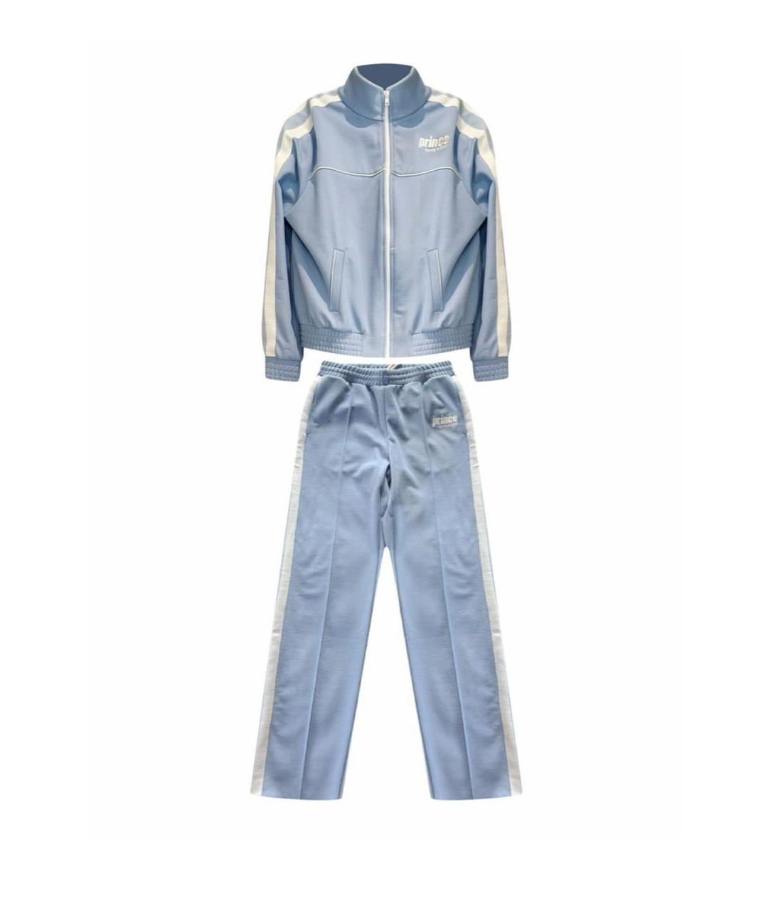 SPORTY AND RICH Голубой хлопковый спортивные костюмы, фото 8