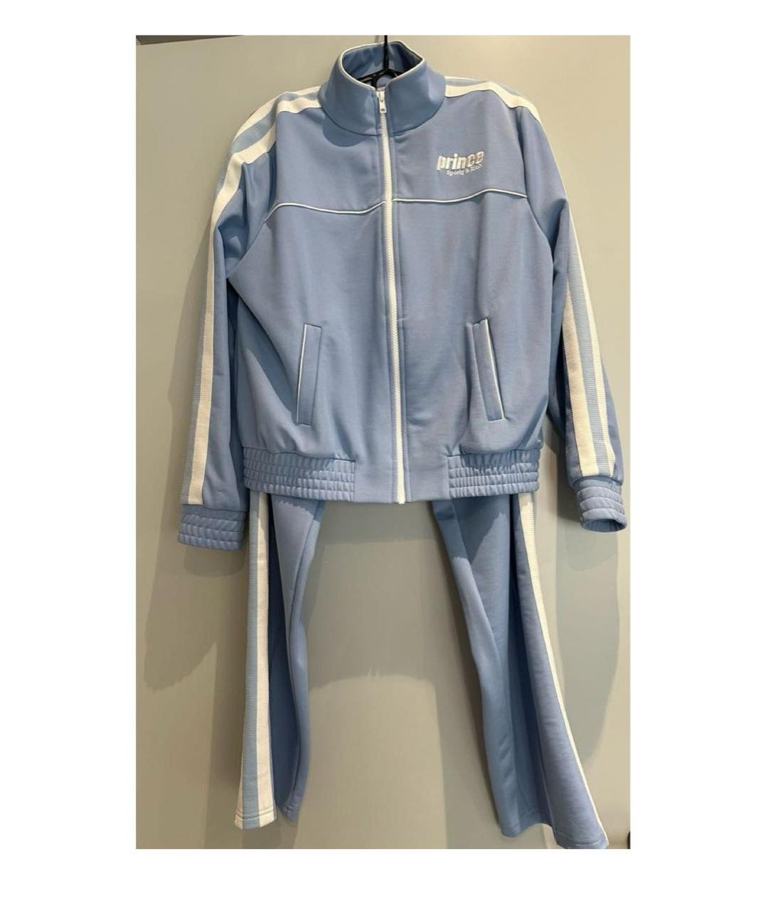 SPORTY AND RICH Голубой хлопковый спортивные костюмы, фото 5