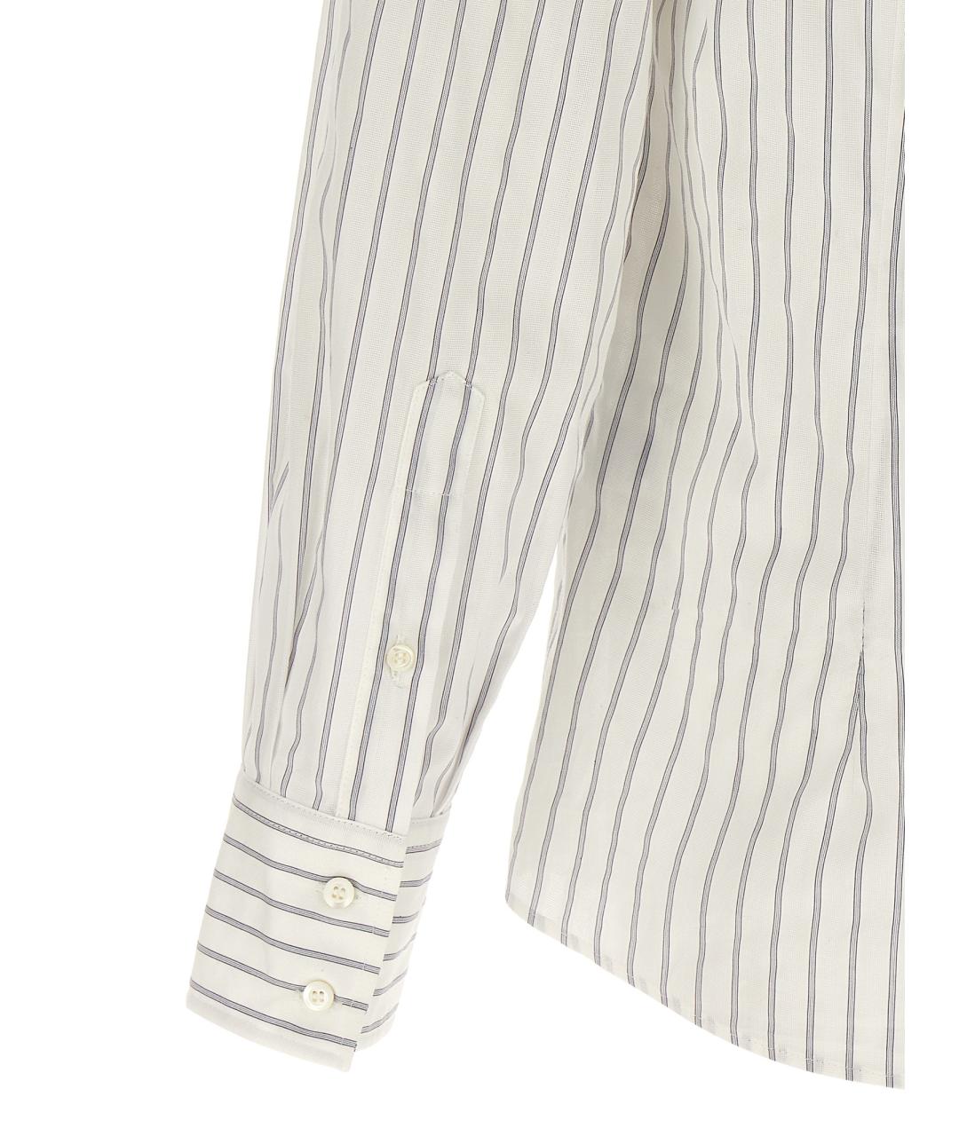 BRUNELLO CUCINELLI Мульти хлопковая кэжуал рубашка, фото 4