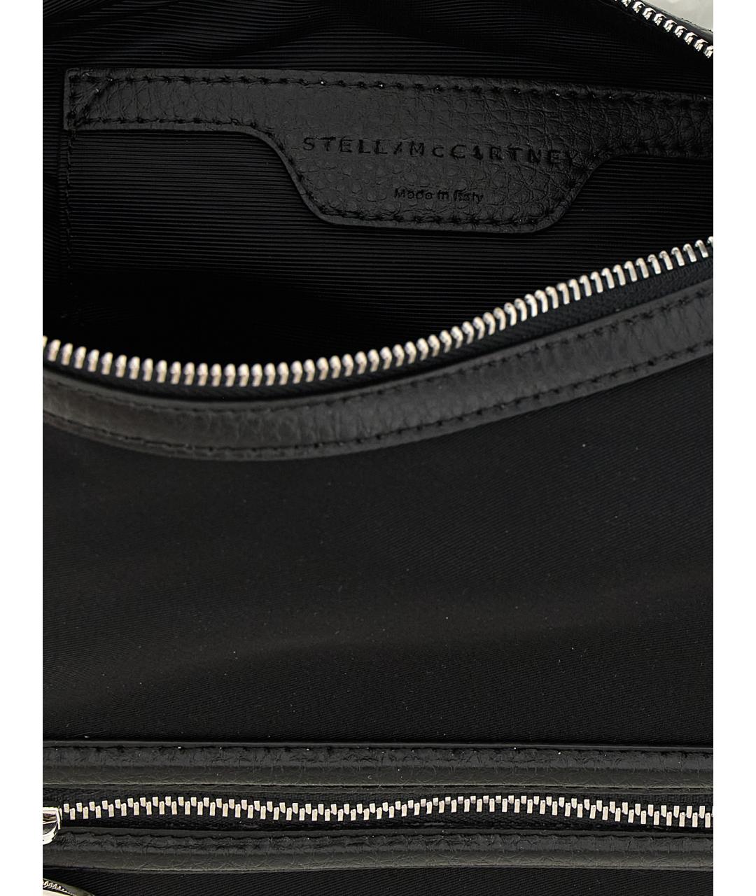 STELLA MCCARTNEY Черная синтетическая сумка через плечо, фото 4