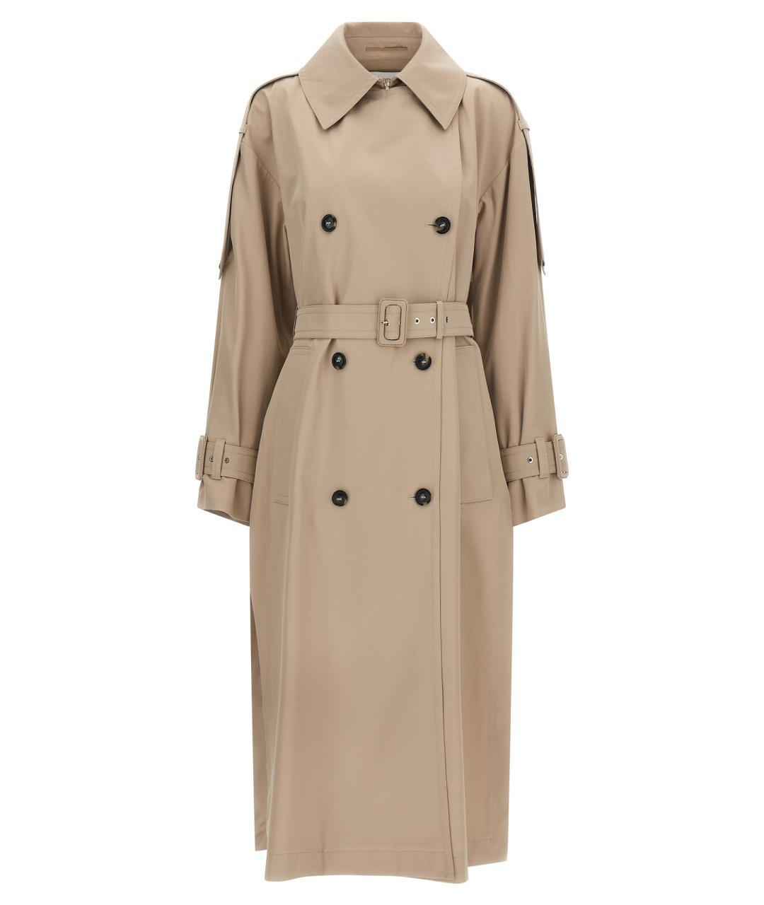 SPORTMAX Бежевый тренч/плащ, фото 1