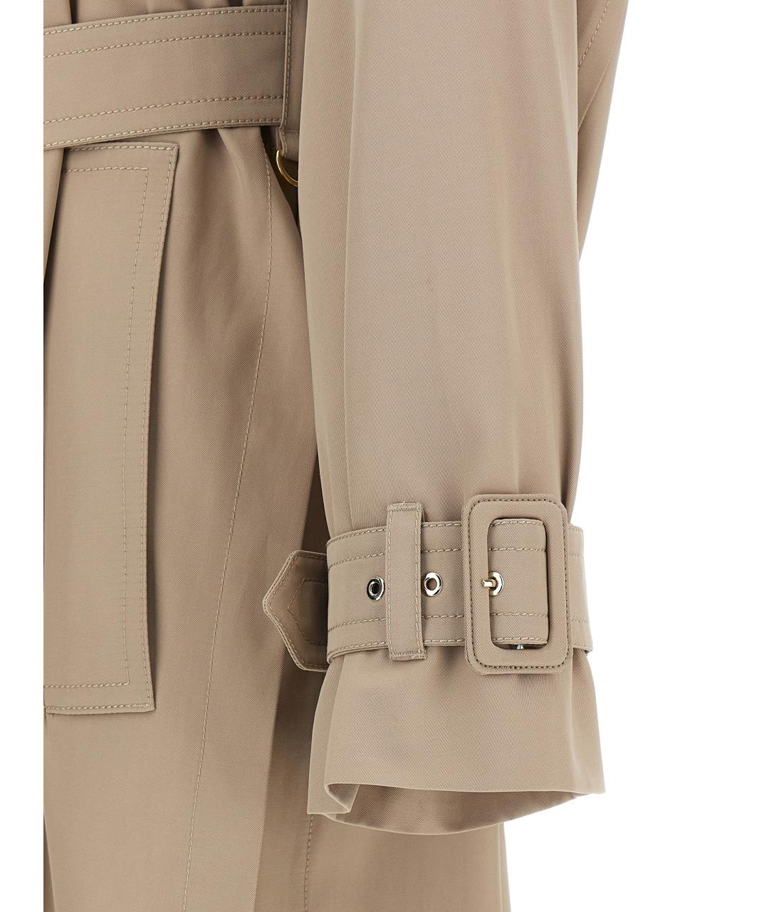 SPORTMAX Бежевый тренч/плащ, фото 5