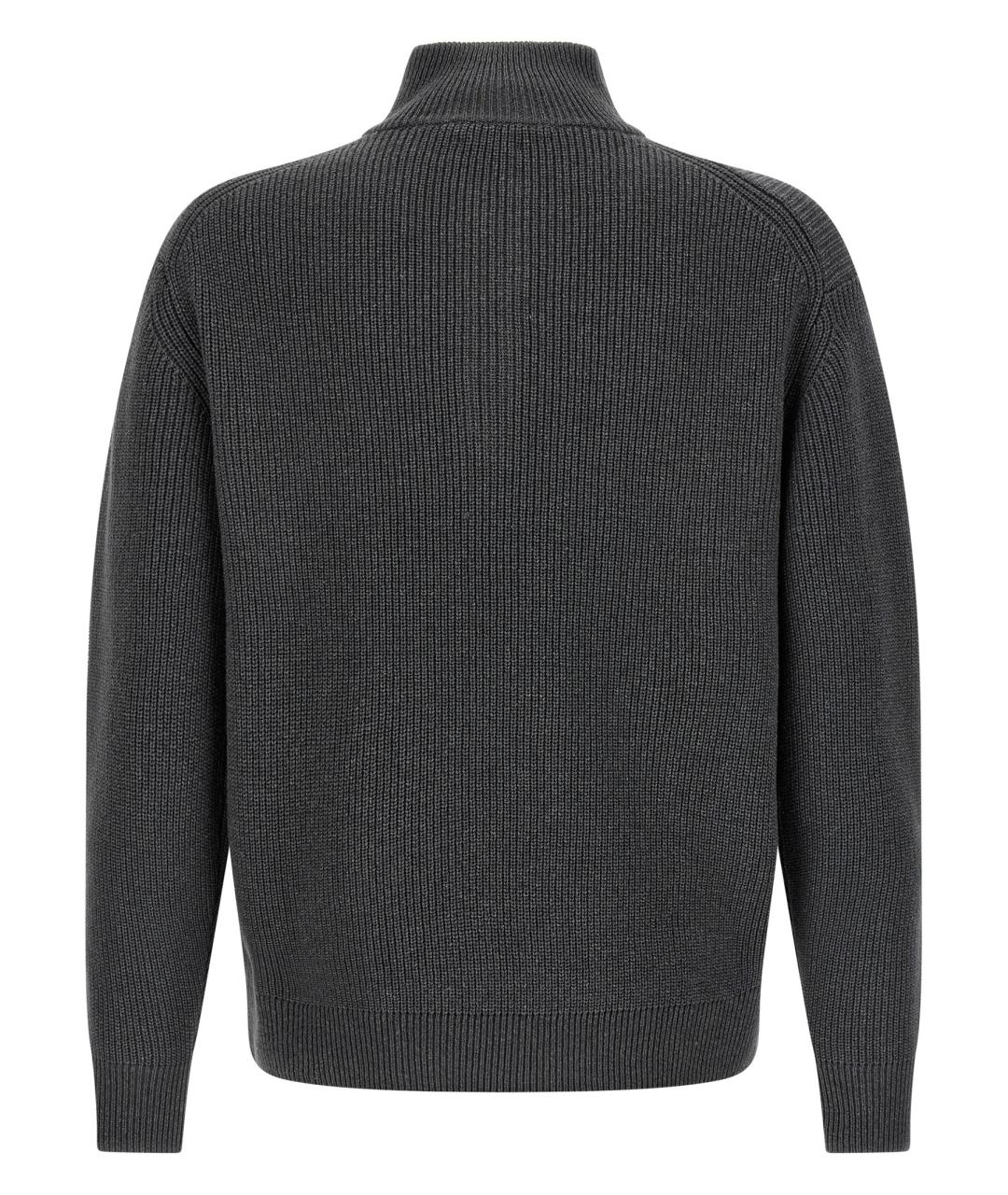 J.W.ANDERSON Серый шерстяной джемпер / свитер, фото 2