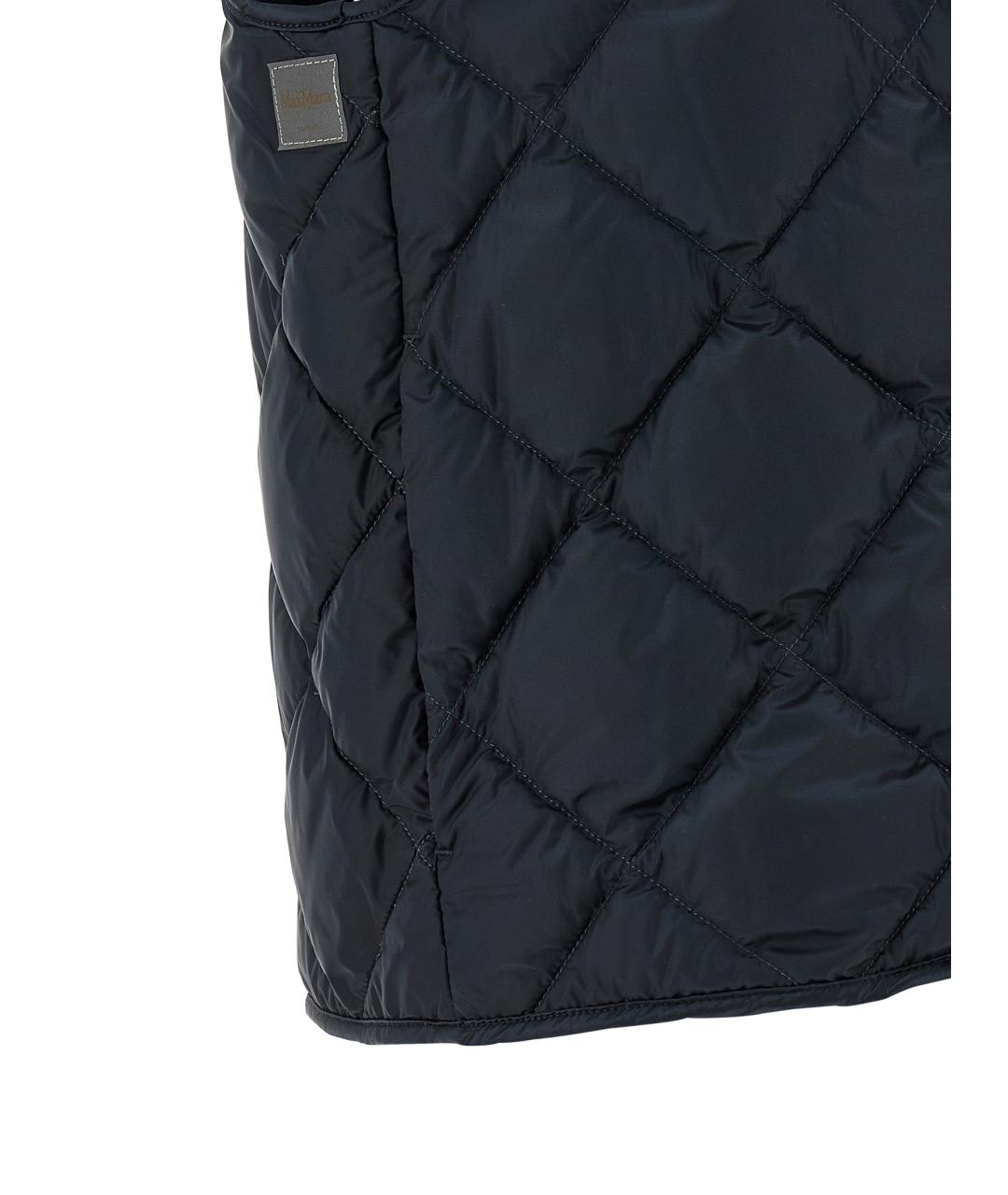 MAX MARA Темно-синий полиамидовый жилет, фото 4