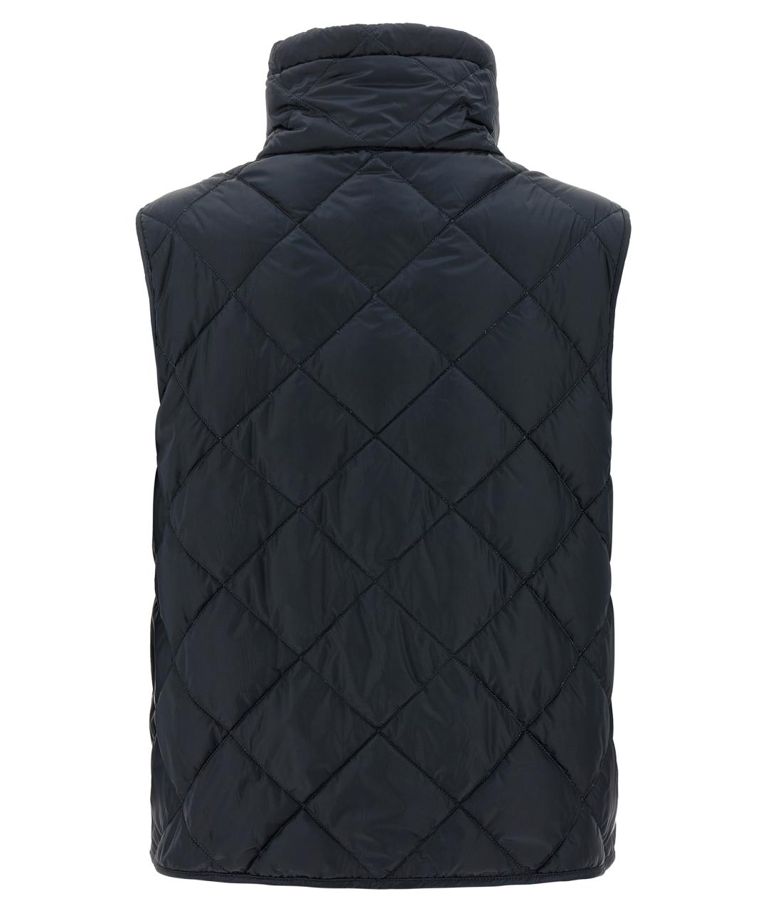 MAX MARA Темно-синий полиамидовый жилет, фото 2