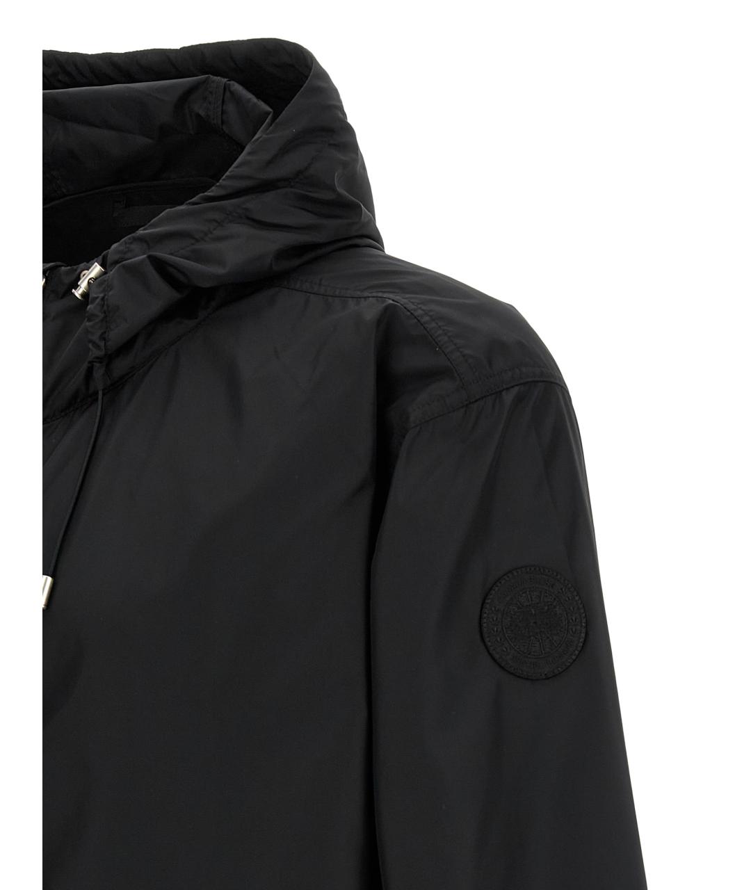 CANADA GOOSE Черная полиамидовая куртка, фото 4