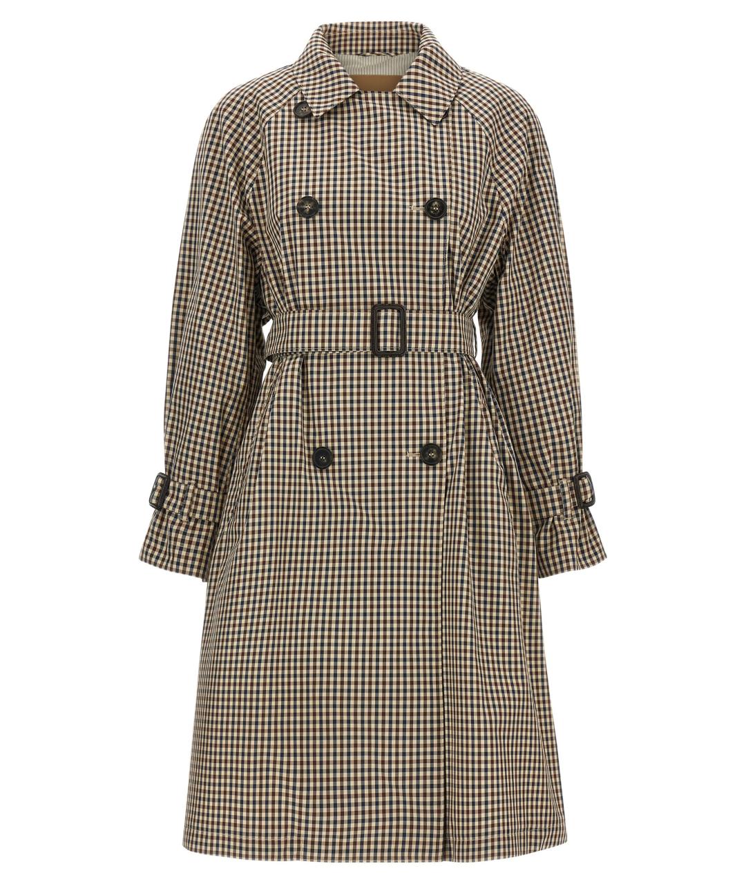 MAX MARA Мульти хлопковый тренч/плащ, фото 1