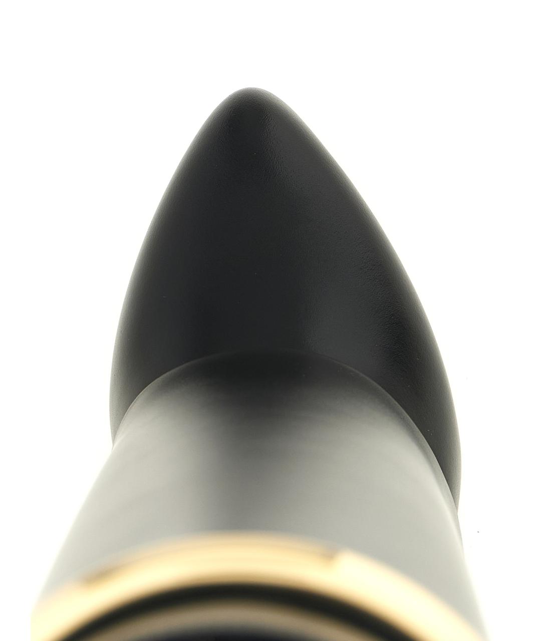 GIVENCHY Черные кожаные сапоги, фото 4