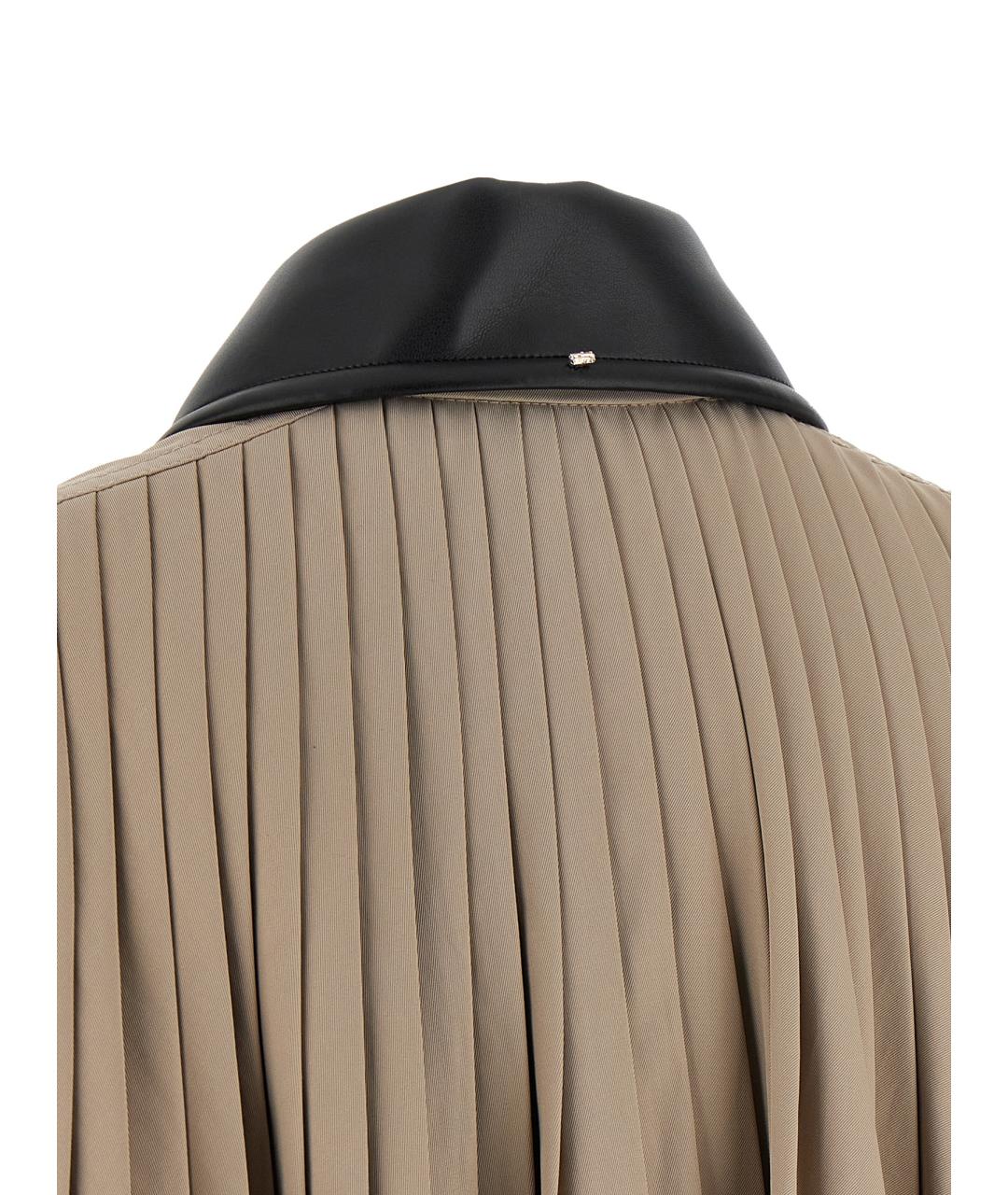 SPORTMAX Бежевая хлопковая куртка, фото 5