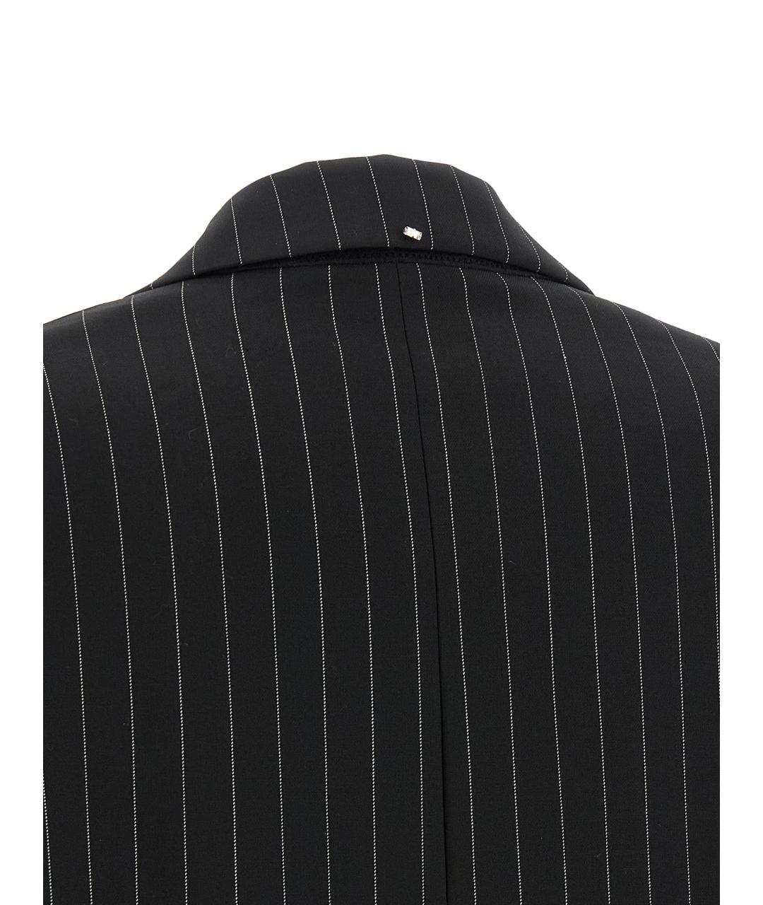 SPORTMAX Черный шерстяной жакет/пиджак, фото 5