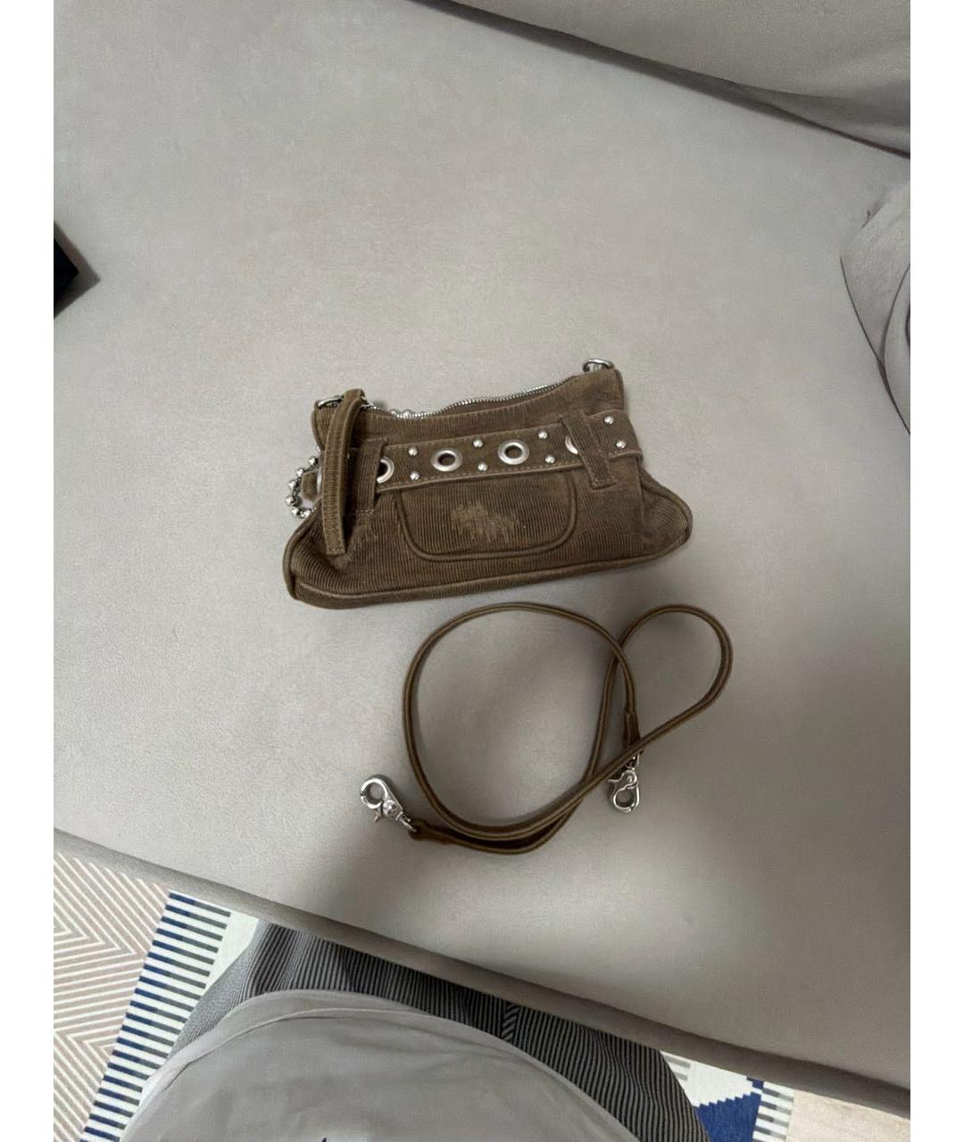 DSQUARED2 Коричневая сумка через плечо, фото 3