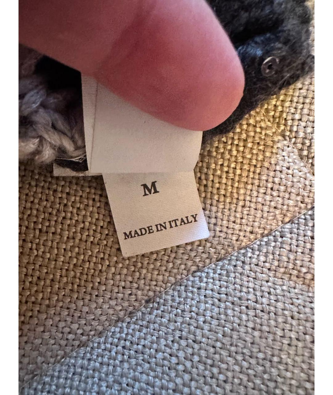 BRUNELLO CUCINELLI Серый кашемировый джемпер / свитер, фото 8