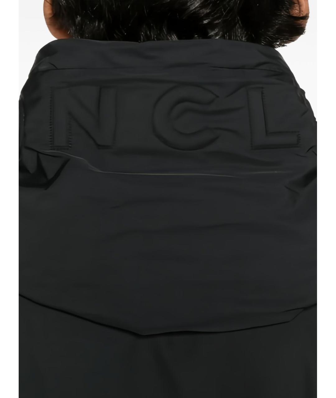 MONCLER Черная полиамидовая куртка, фото 3