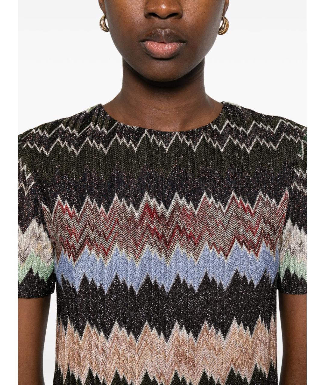 MISSONI Мульти вискозное платье, фото 3