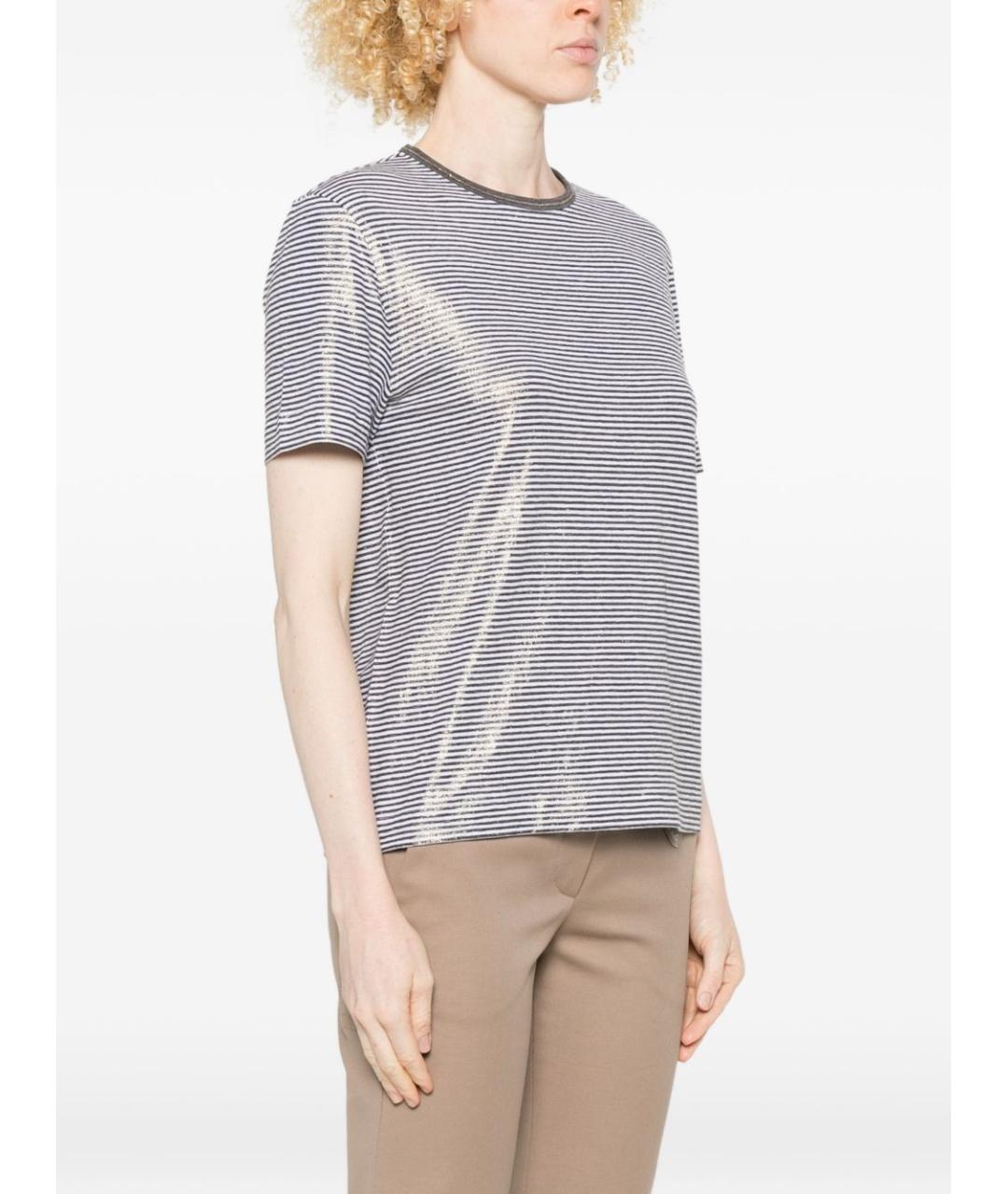 BRUNELLO CUCINELLI Льняная футболка, фото 3