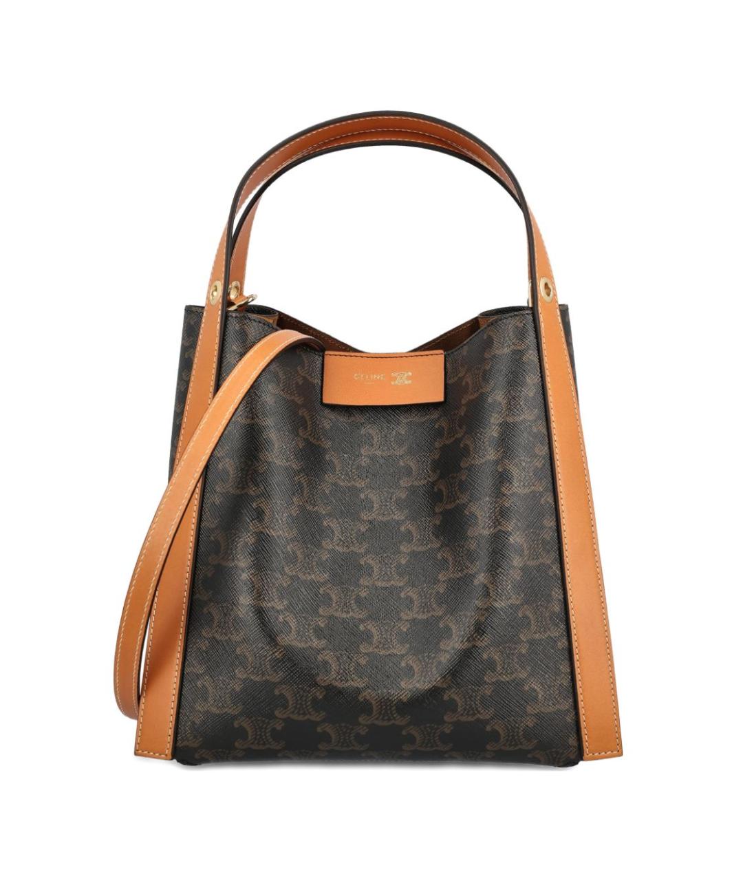 CELINE Коричневая сумка тоут, фото 1