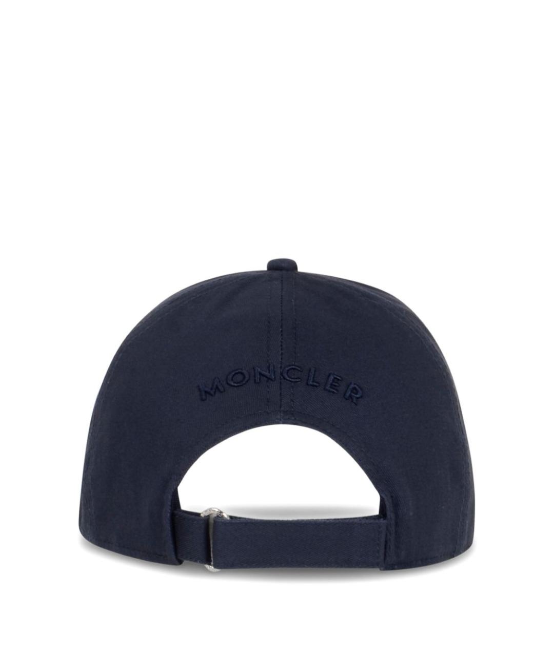 MONCLER Синяя хлопковая кепка/бейсболка, фото 2