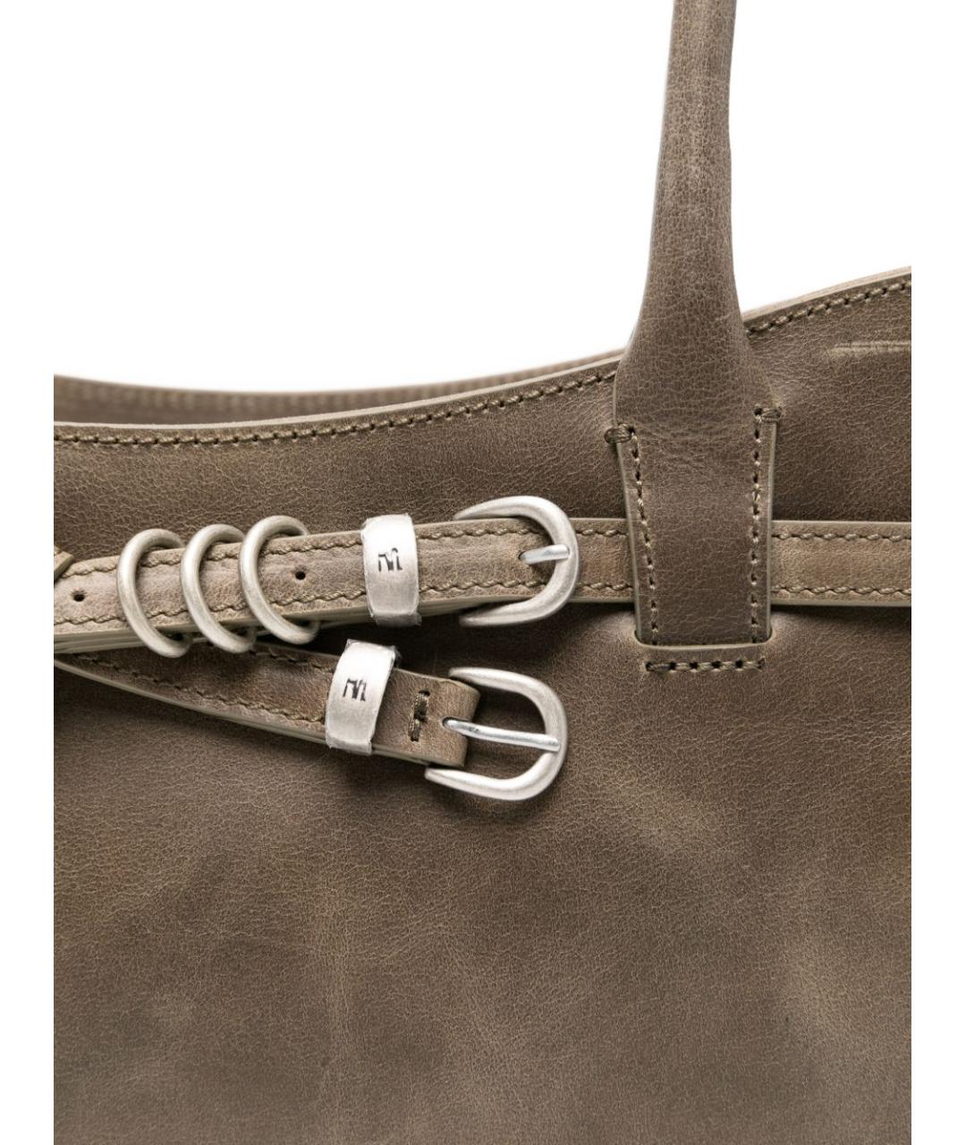 MARGESHERWOOD Коричневая сумка тоут, фото 3