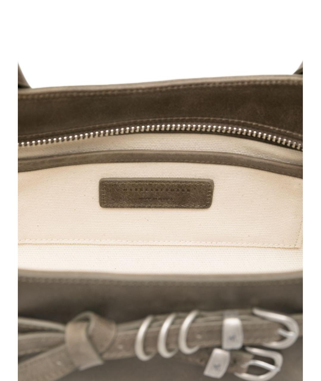 MARGESHERWOOD Коричневая сумка тоут, фото 4