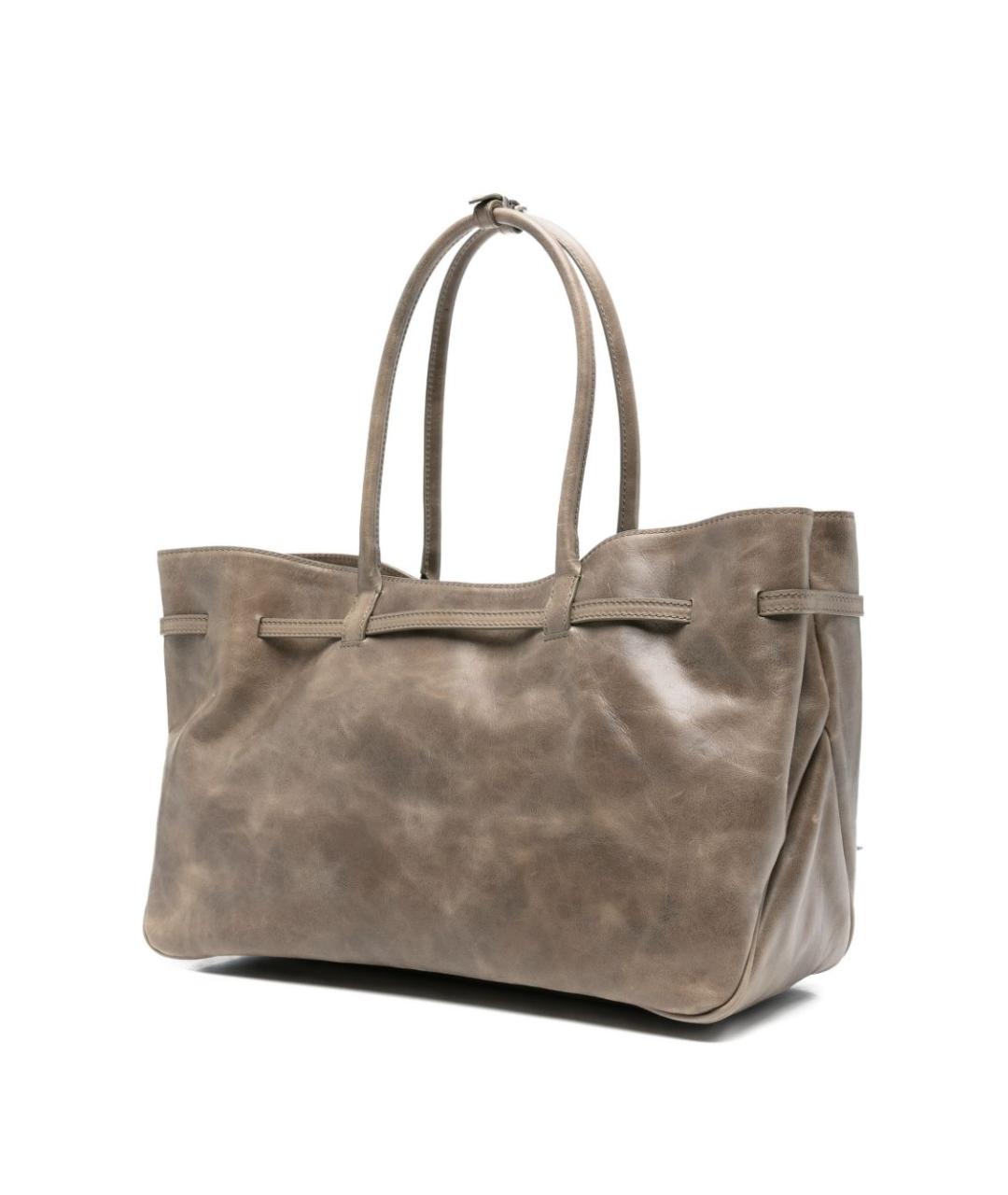 MARGESHERWOOD Коричневая сумка тоут, фото 2