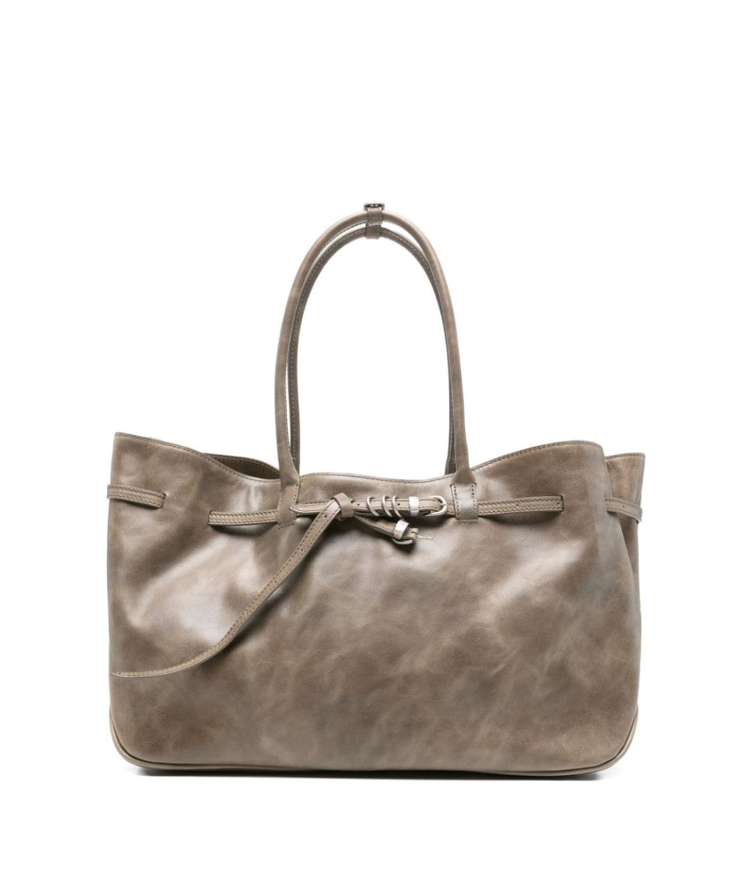 MARGESHERWOOD Коричневая сумка тоут, фото 1