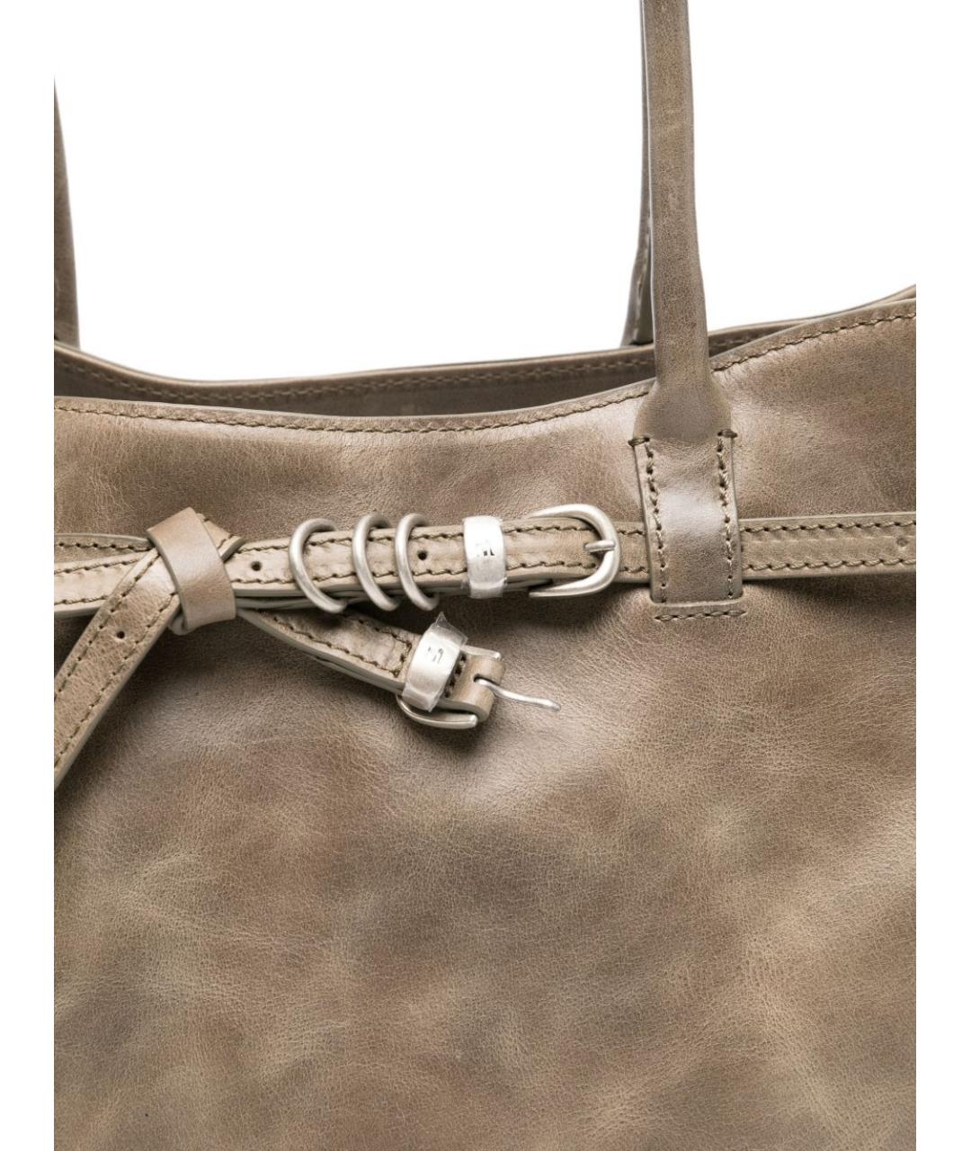 MARGESHERWOOD Коричневая сумка тоут, фото 3
