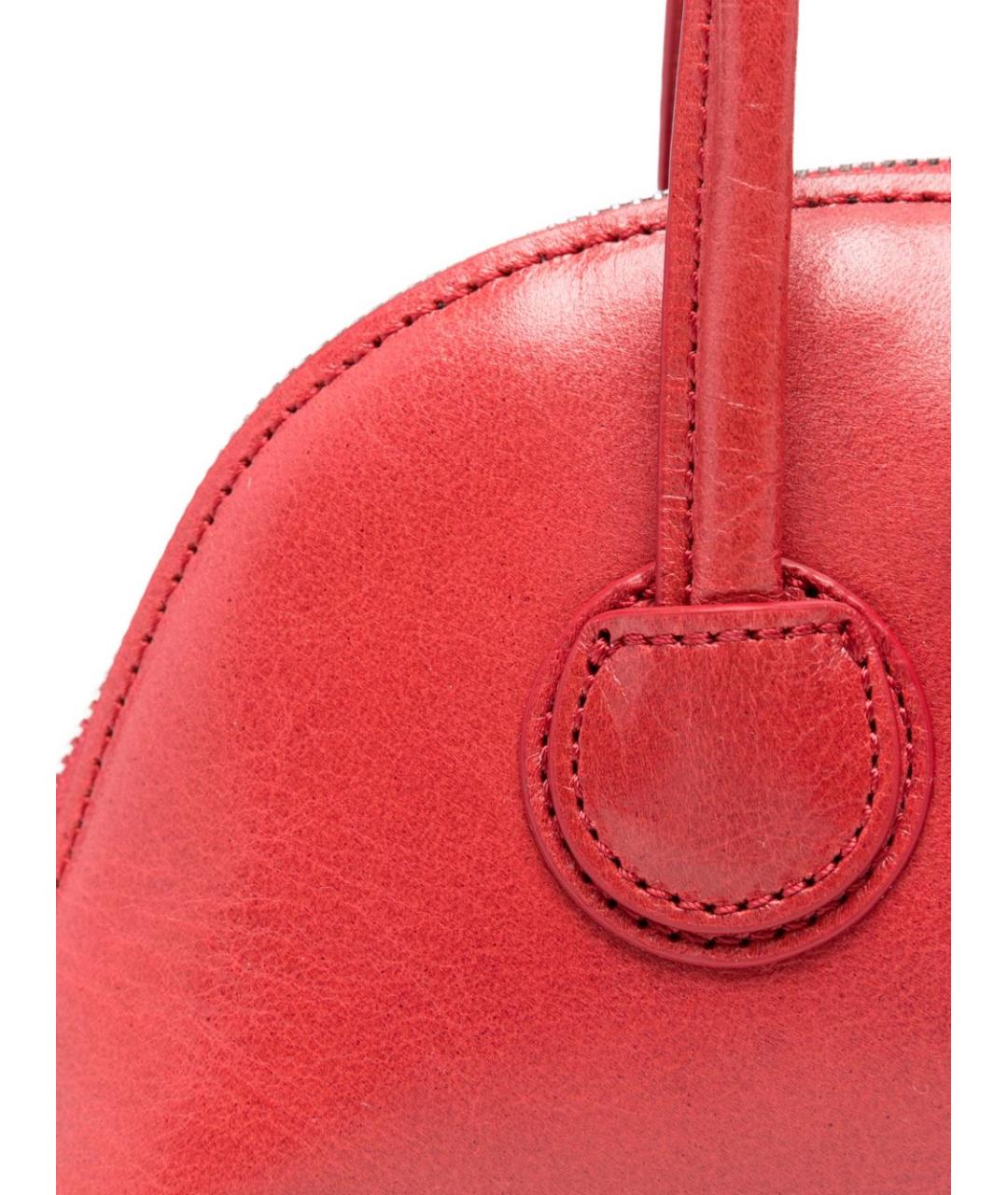 MARGESHERWOOD Красная сумка с короткими ручками, фото 2