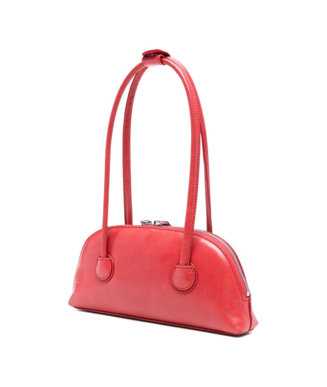 MARGESHERWOOD Красная сумка с короткими ручками, фото 4