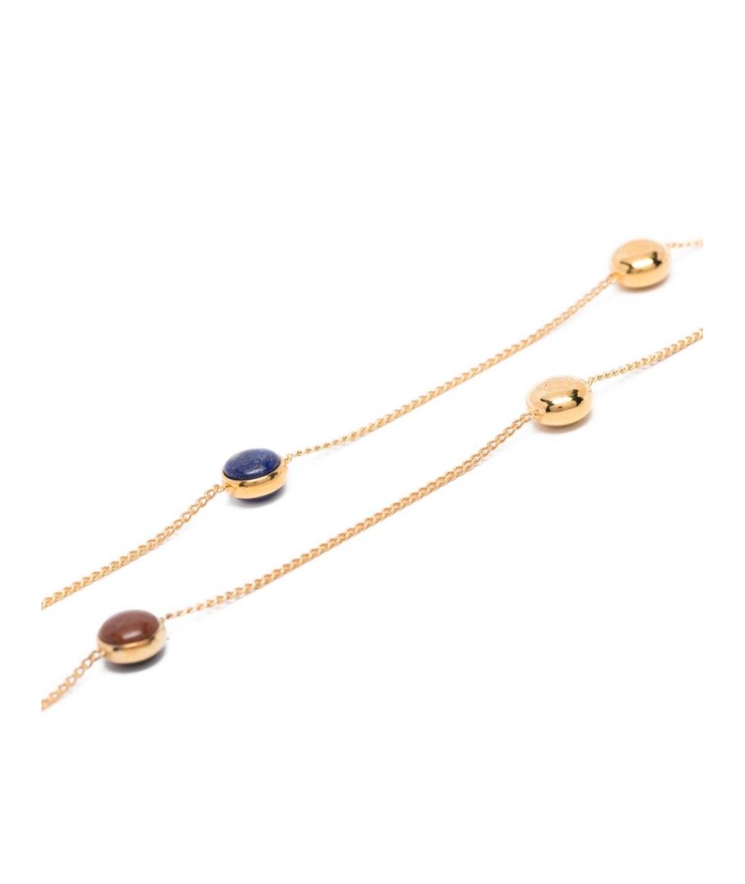 LOEWE Золотое металлическое колье, фото 3