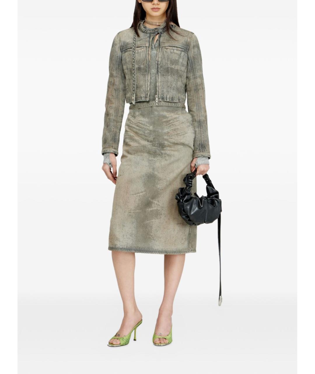 DIESEL Синяя хлопковая куртка, фото 2