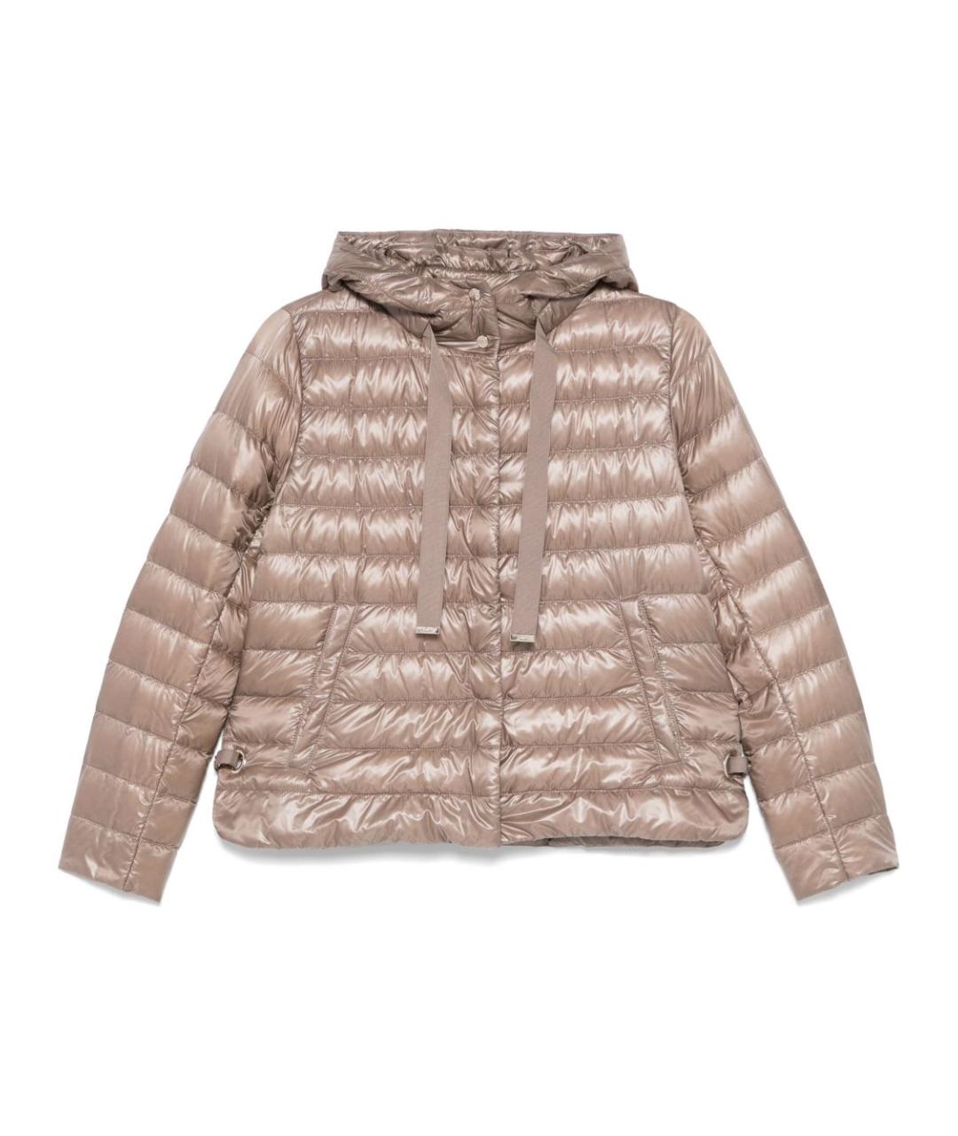 HERNO Серый полиамидовый пуховик, фото 1