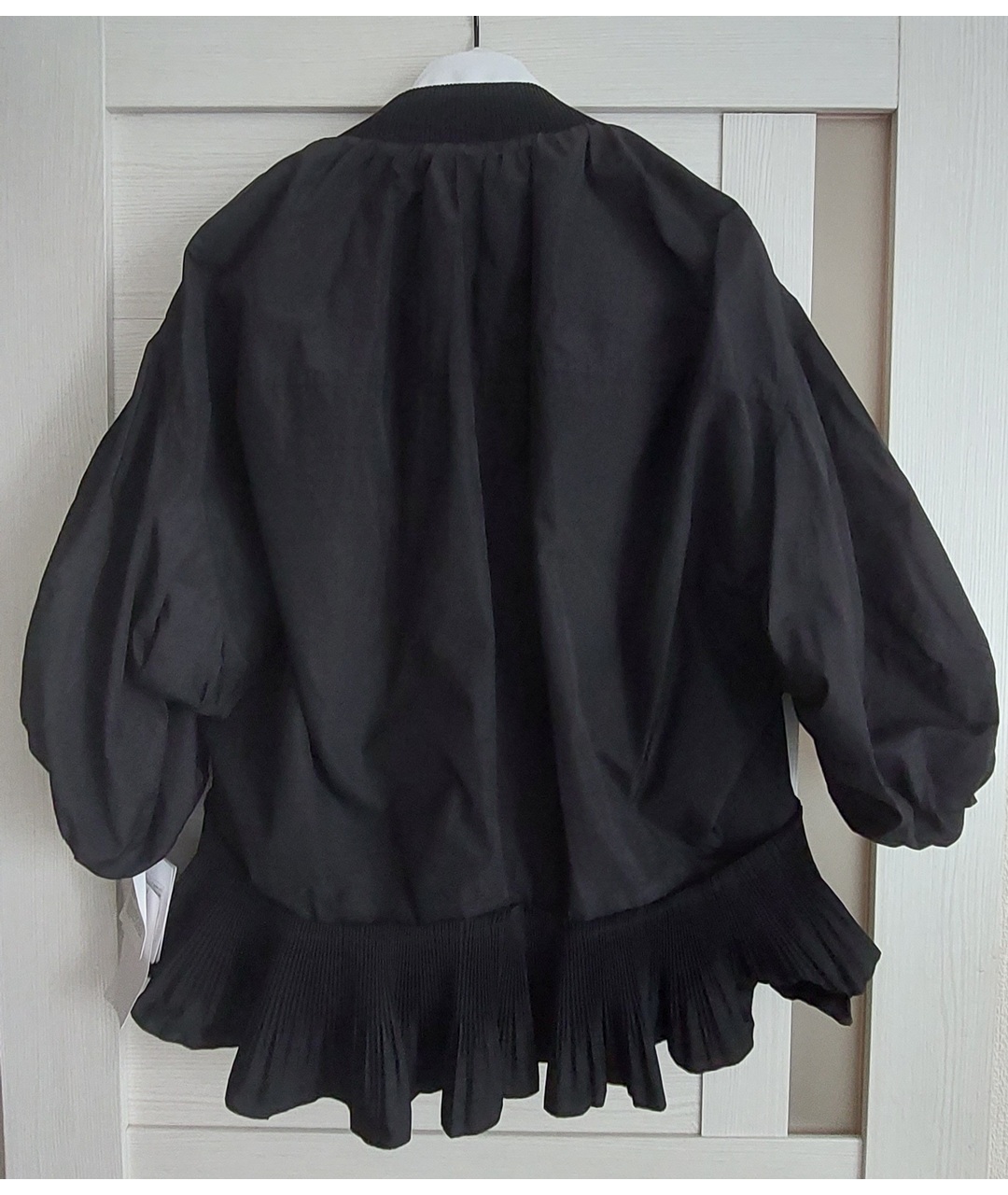 RED VALENTINO Черная вискозная куртка, фото 2