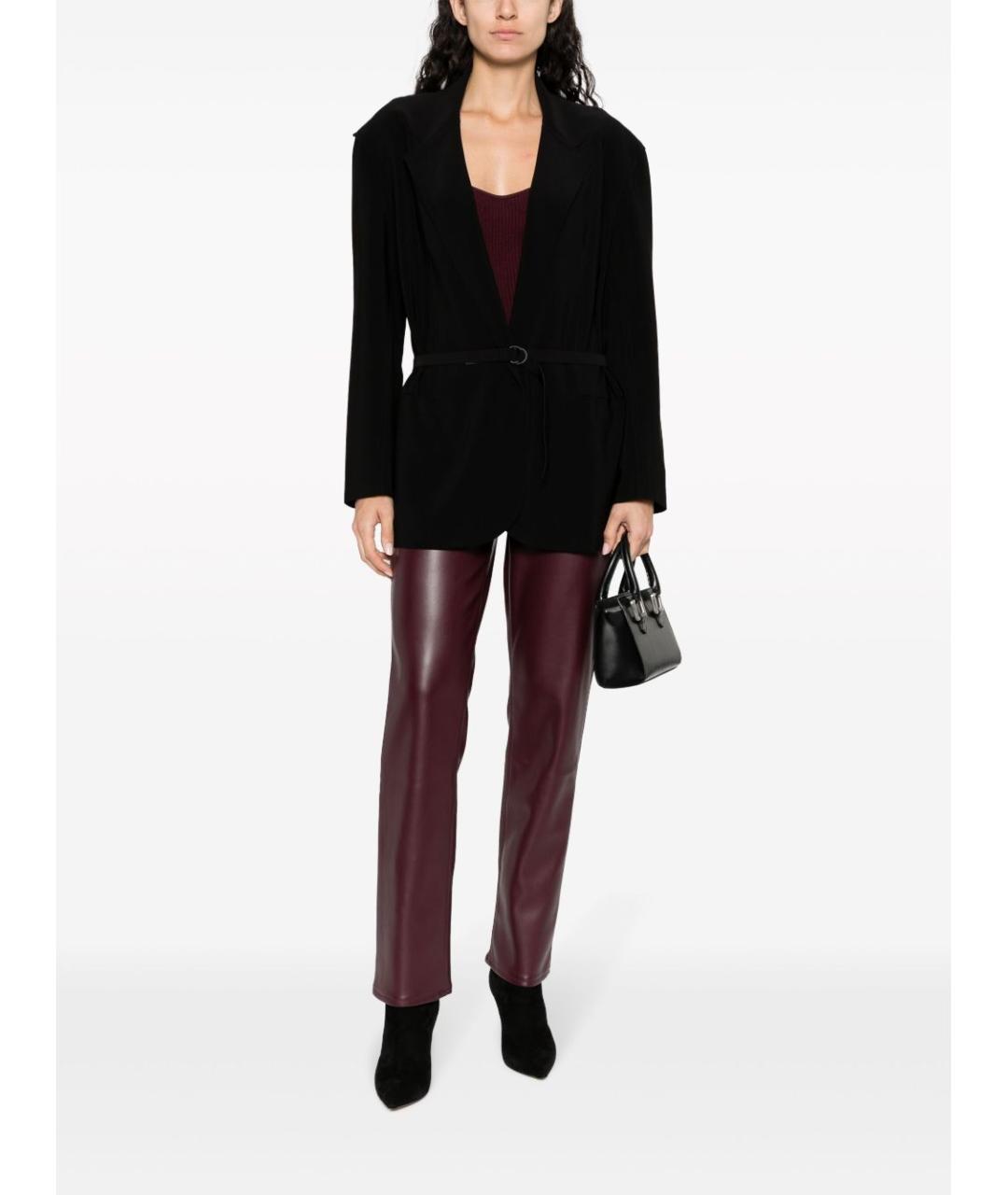 NORMA KAMALI Черный полиэстеровый жакет/пиджак, фото 3