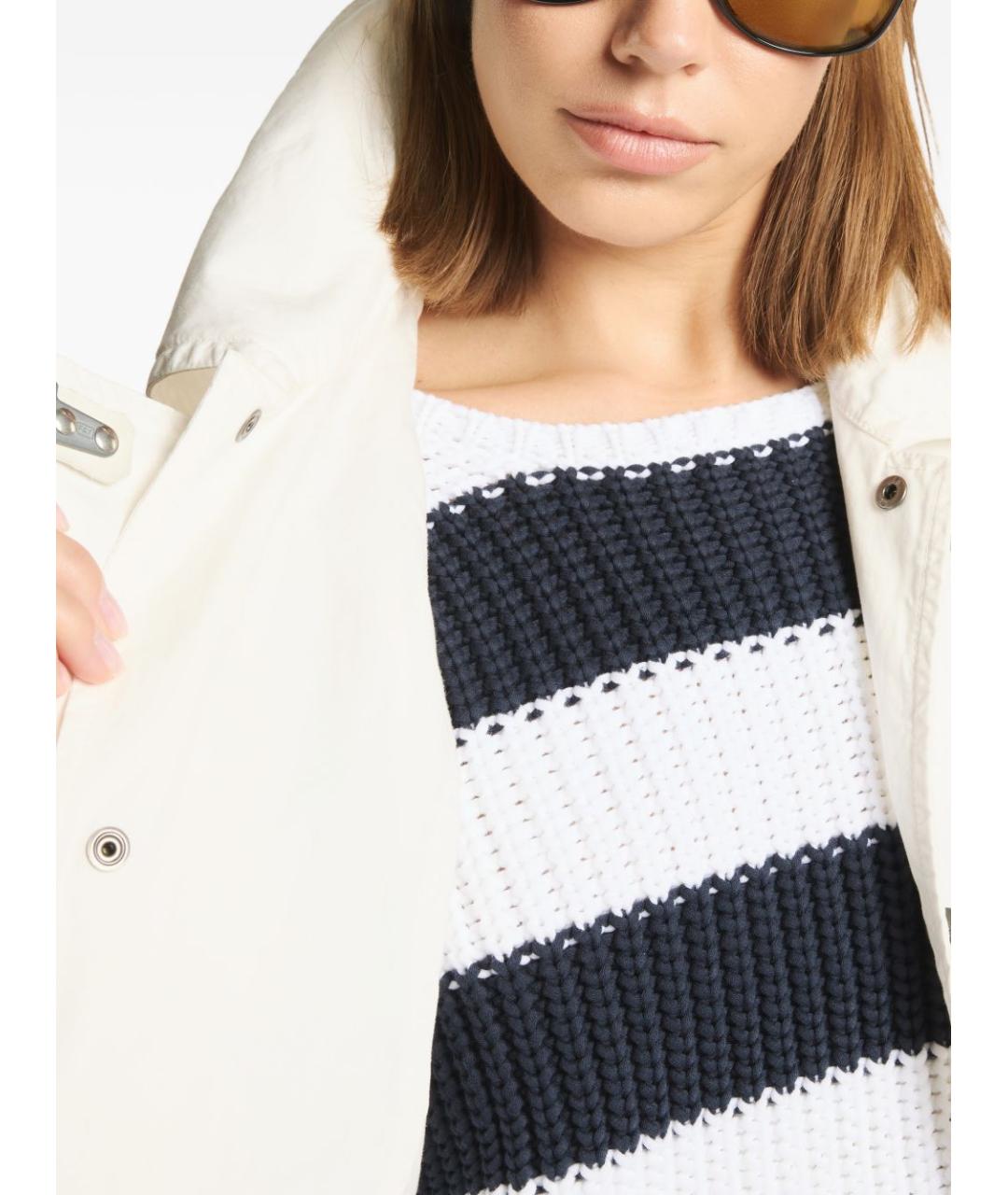 FAY Белая хлопковая куртка, фото 3