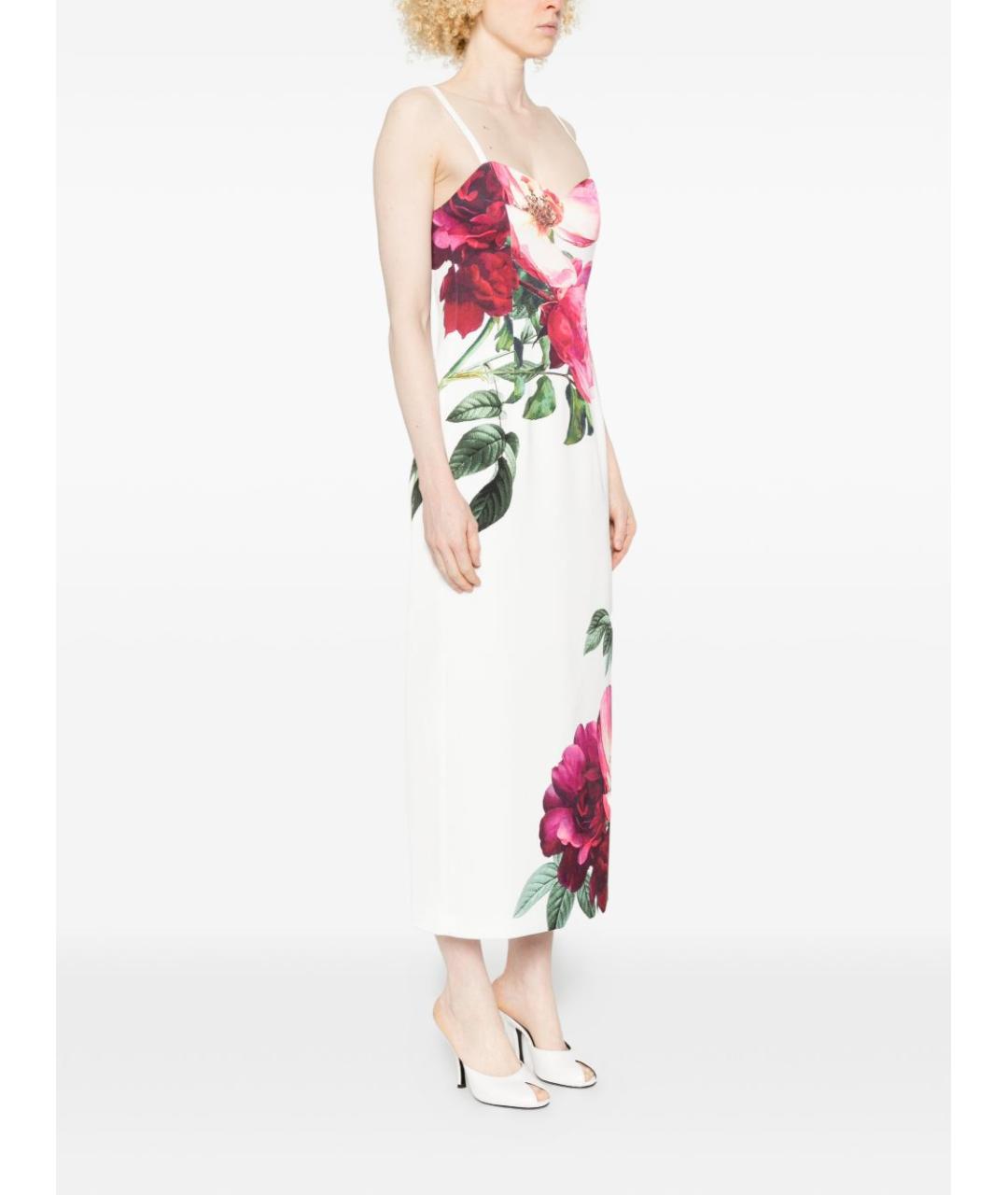 ALICE+OLIVIA Мульти полиэстеровое коктейльное платье, фото 5