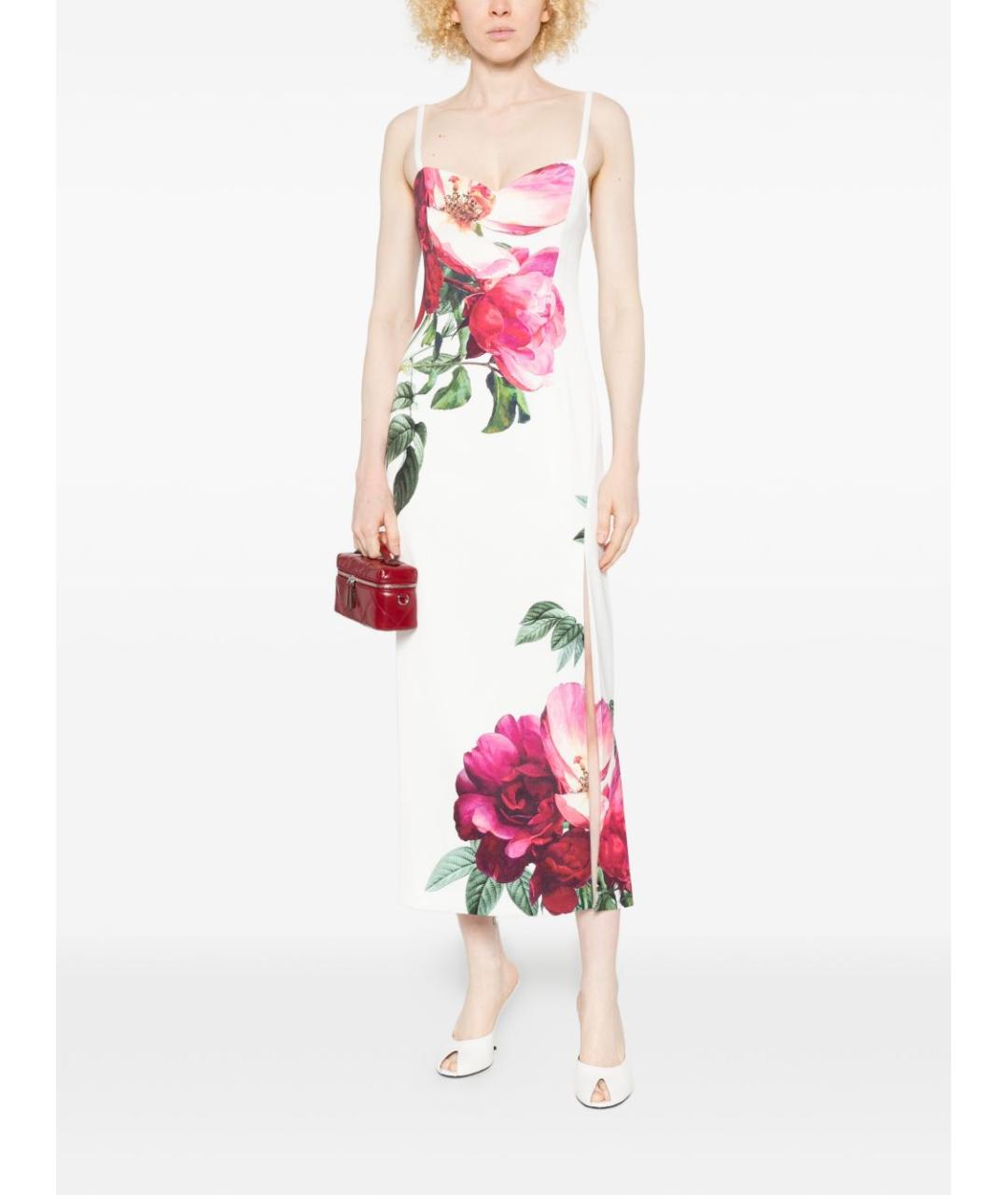 ALICE+OLIVIA Мульти полиэстеровое коктейльное платье, фото 3