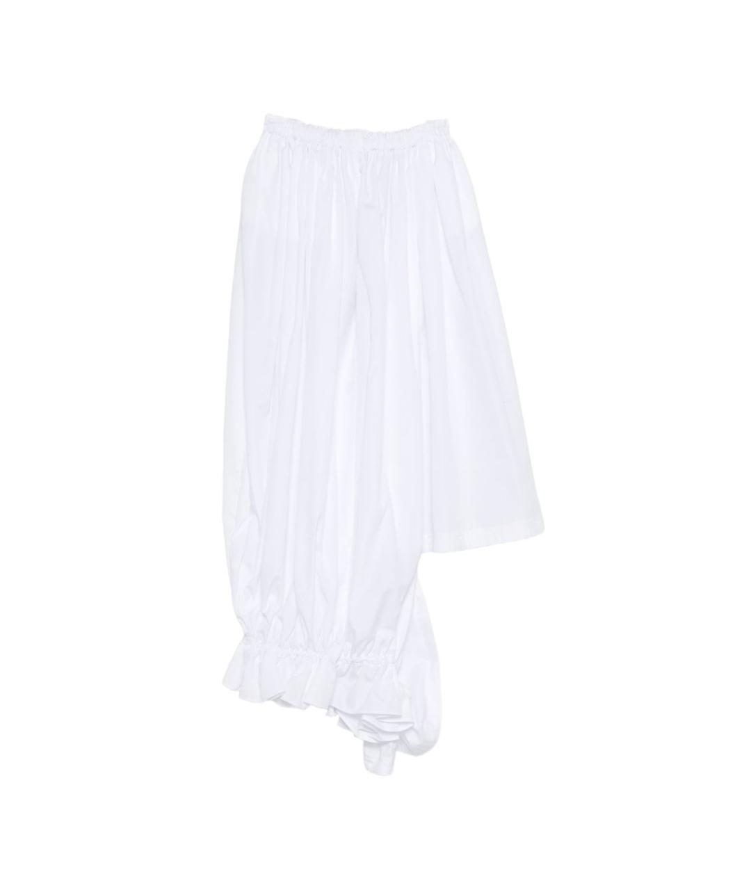 COMME DES GARÇONS Белая хлопковая блузы, фото 3