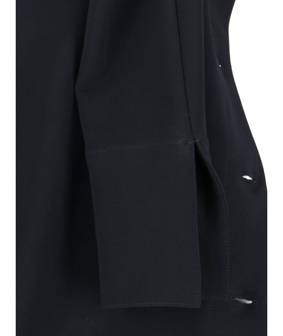 JIL SANDER Черная вискозная рубашка, фото 5