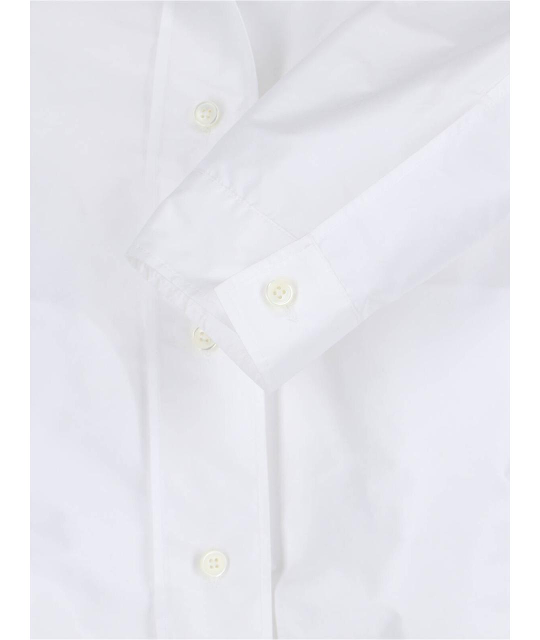 JIL SANDER Белая полиэстеровая рубашка, фото 5