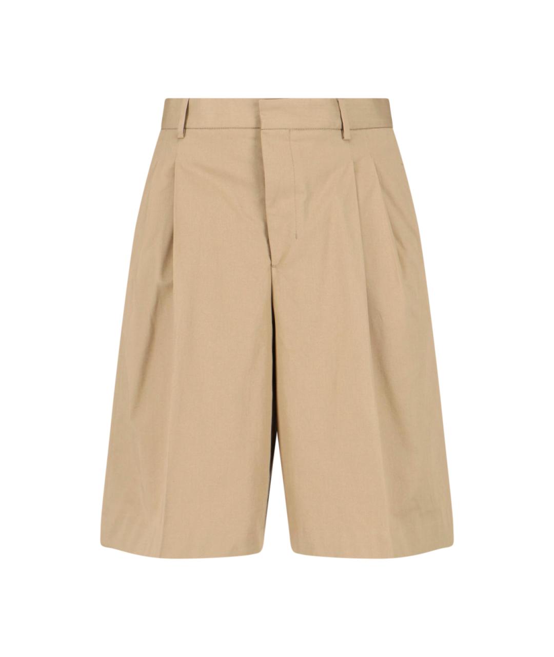 Ami Paris Бежевые шорты, фото 1