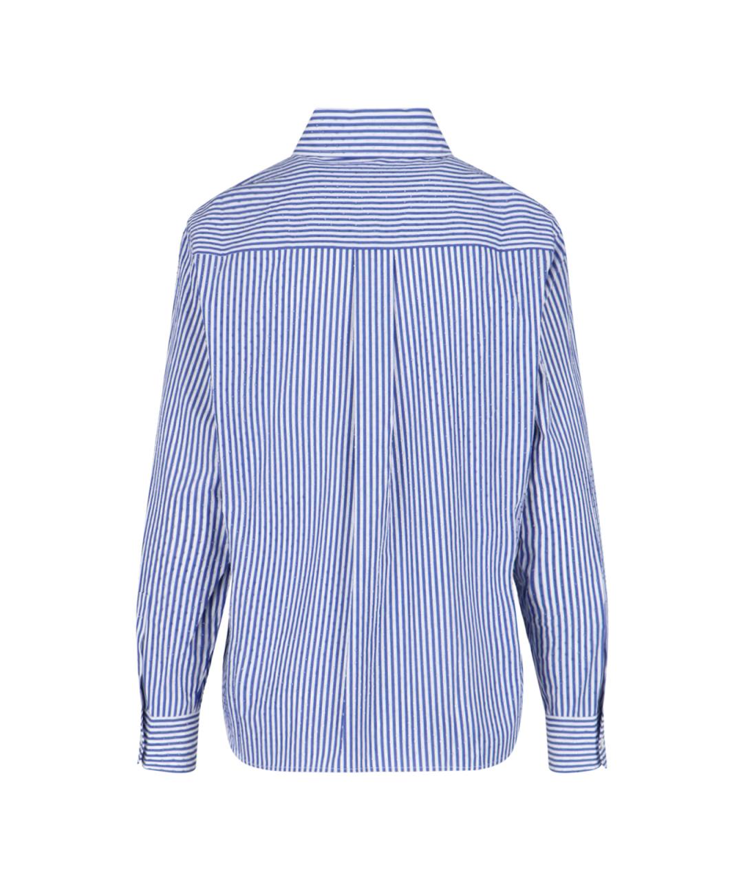 P.A.R.O.S.H. Синяя хлопковая рубашка, фото 2