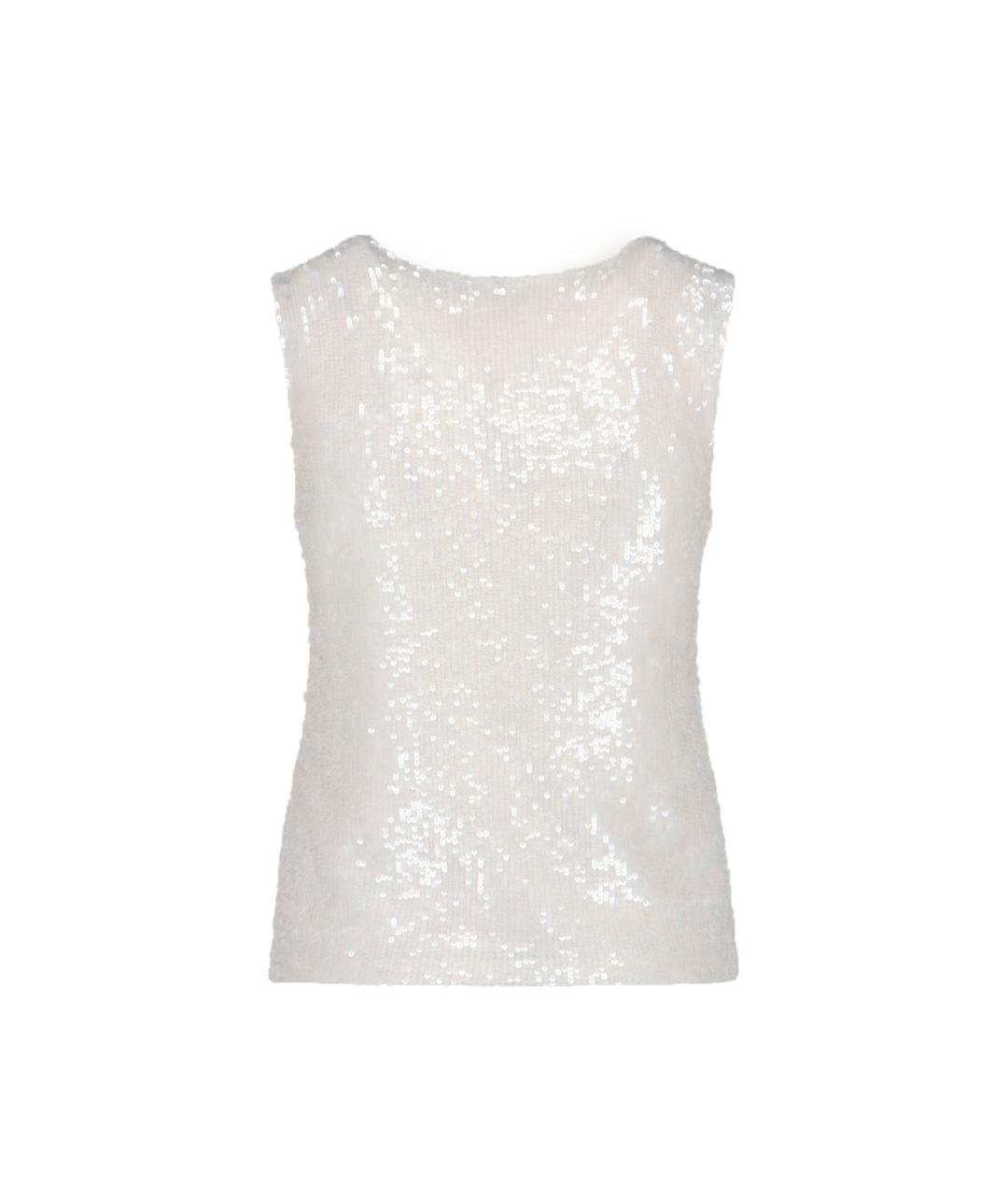 P.A.R.O.S.H. Белая полиамидовая майка, фото 2